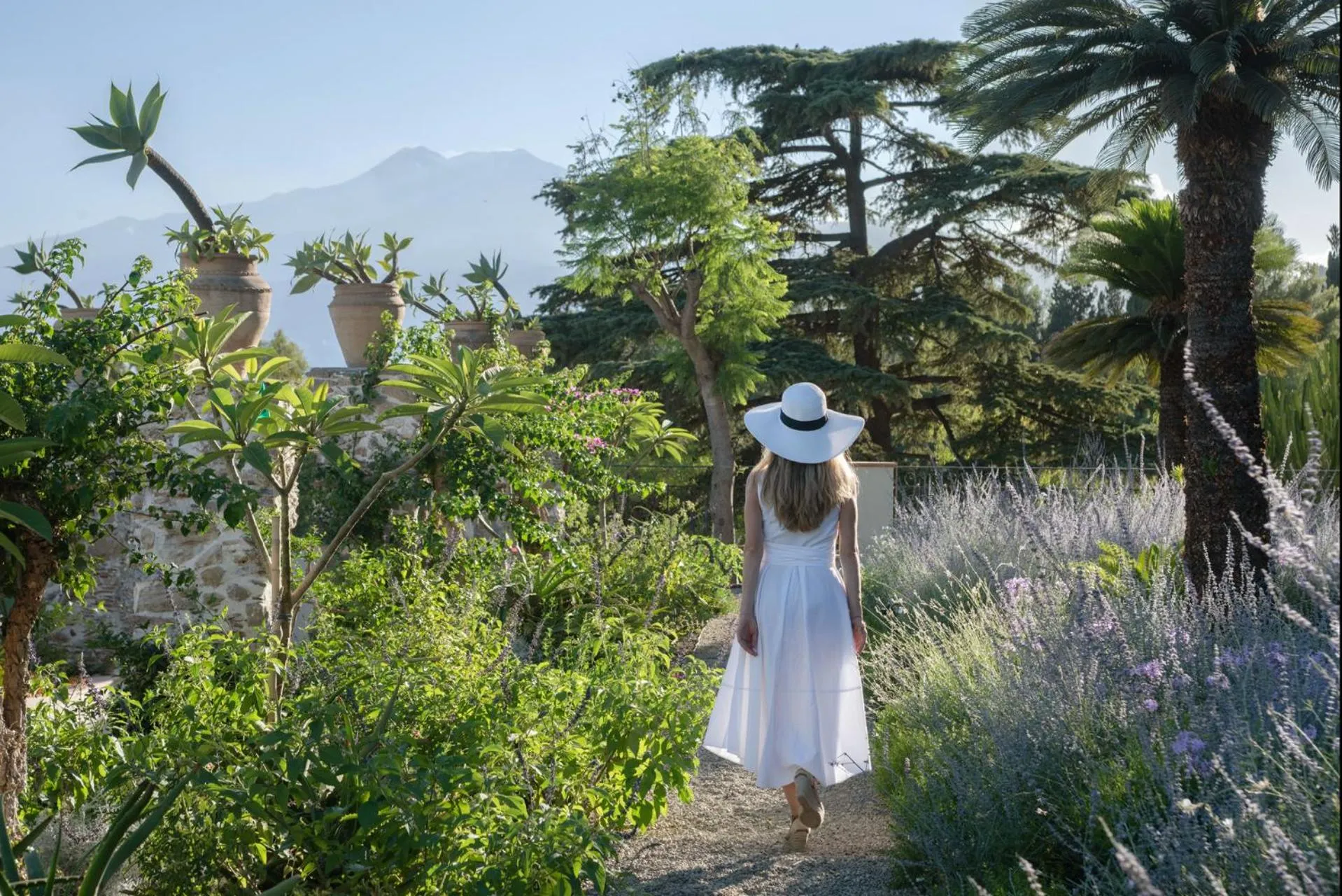 Garden in San Domenico Palace, Taormina, A Four Seasons Hotel
