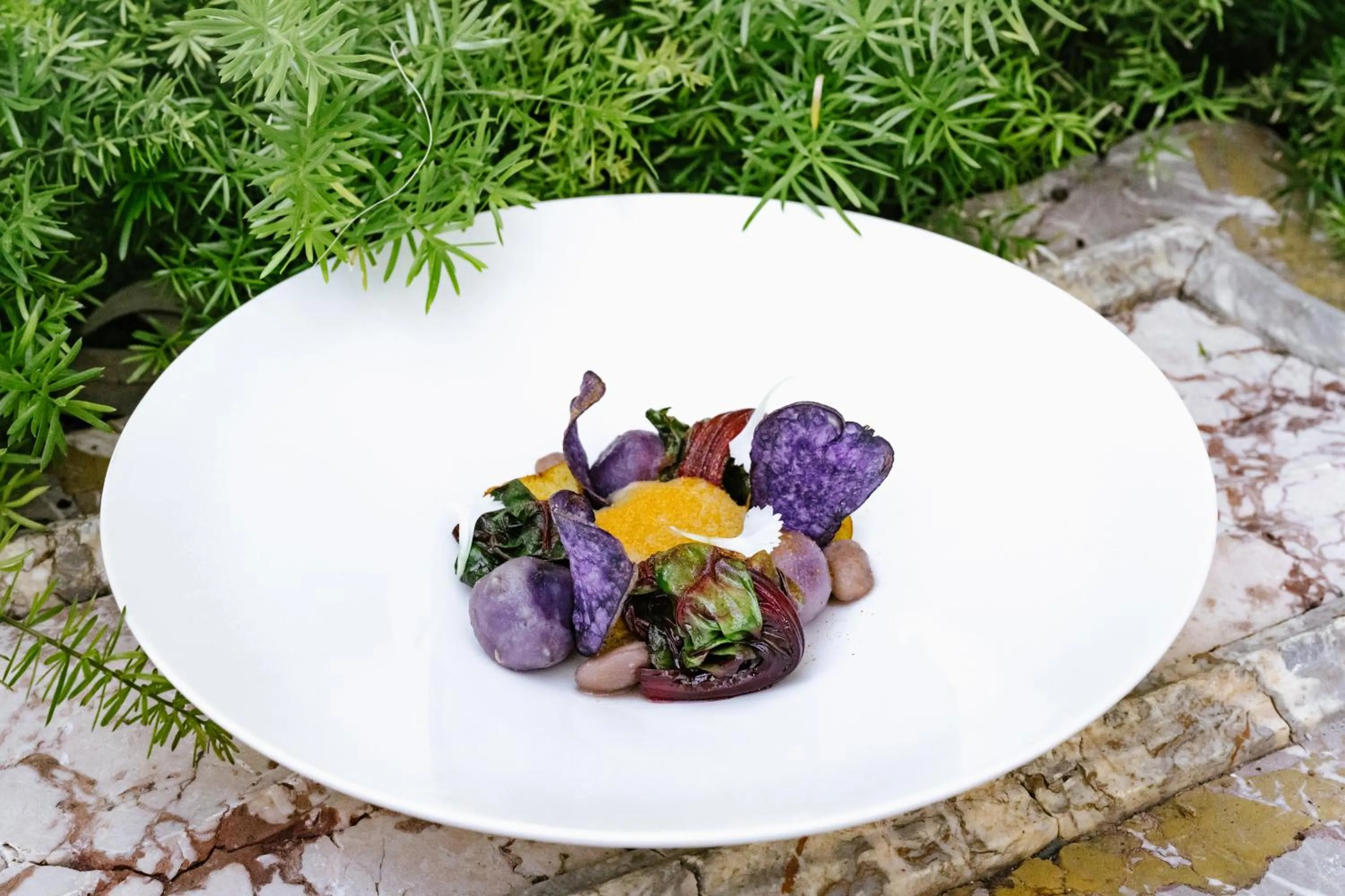 Food close-up in San Domenico Palace, Taormina, A Four Seasons Hotel