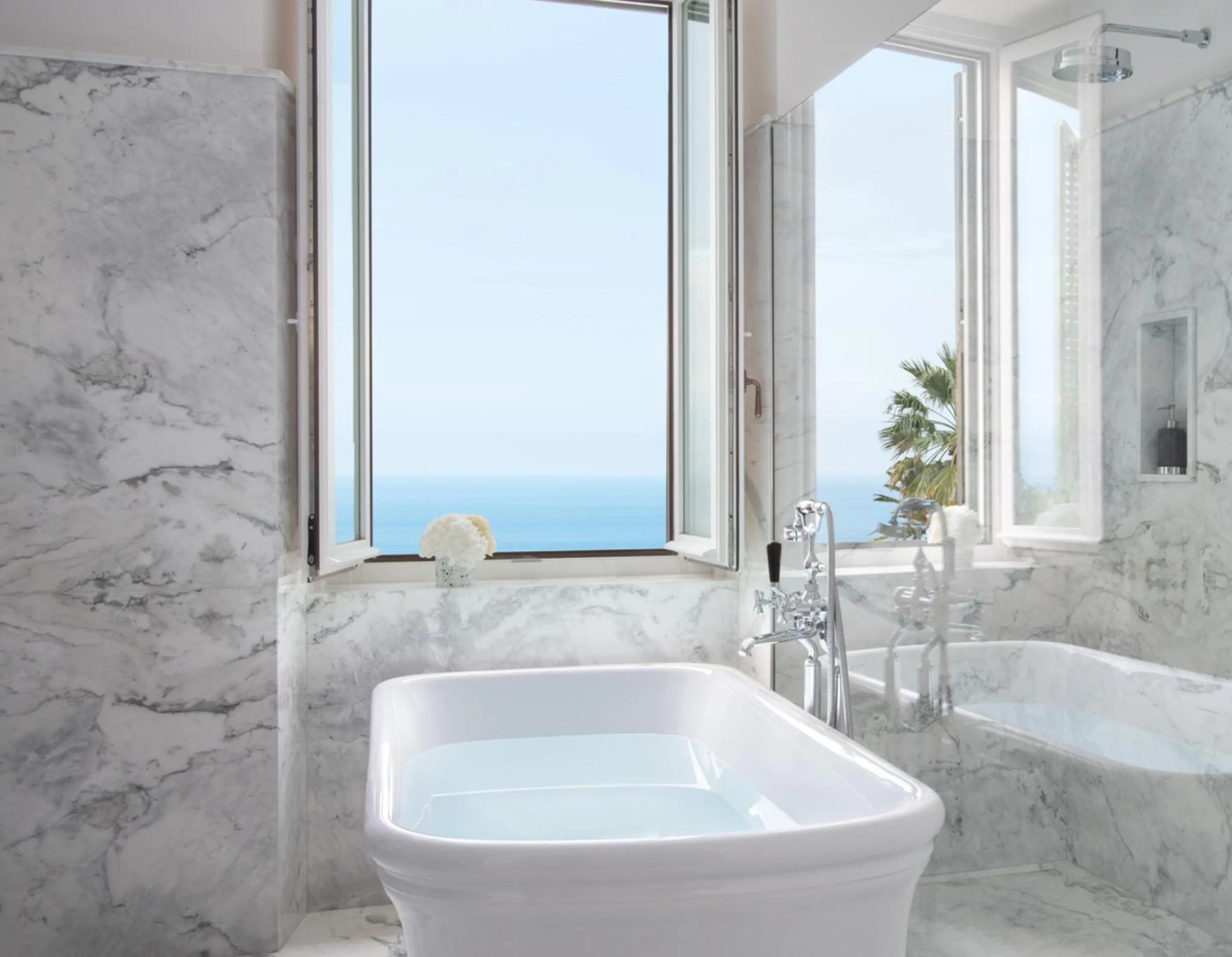 Bathroom in San Domenico Palace, Taormina, A Four Seasons Hotel