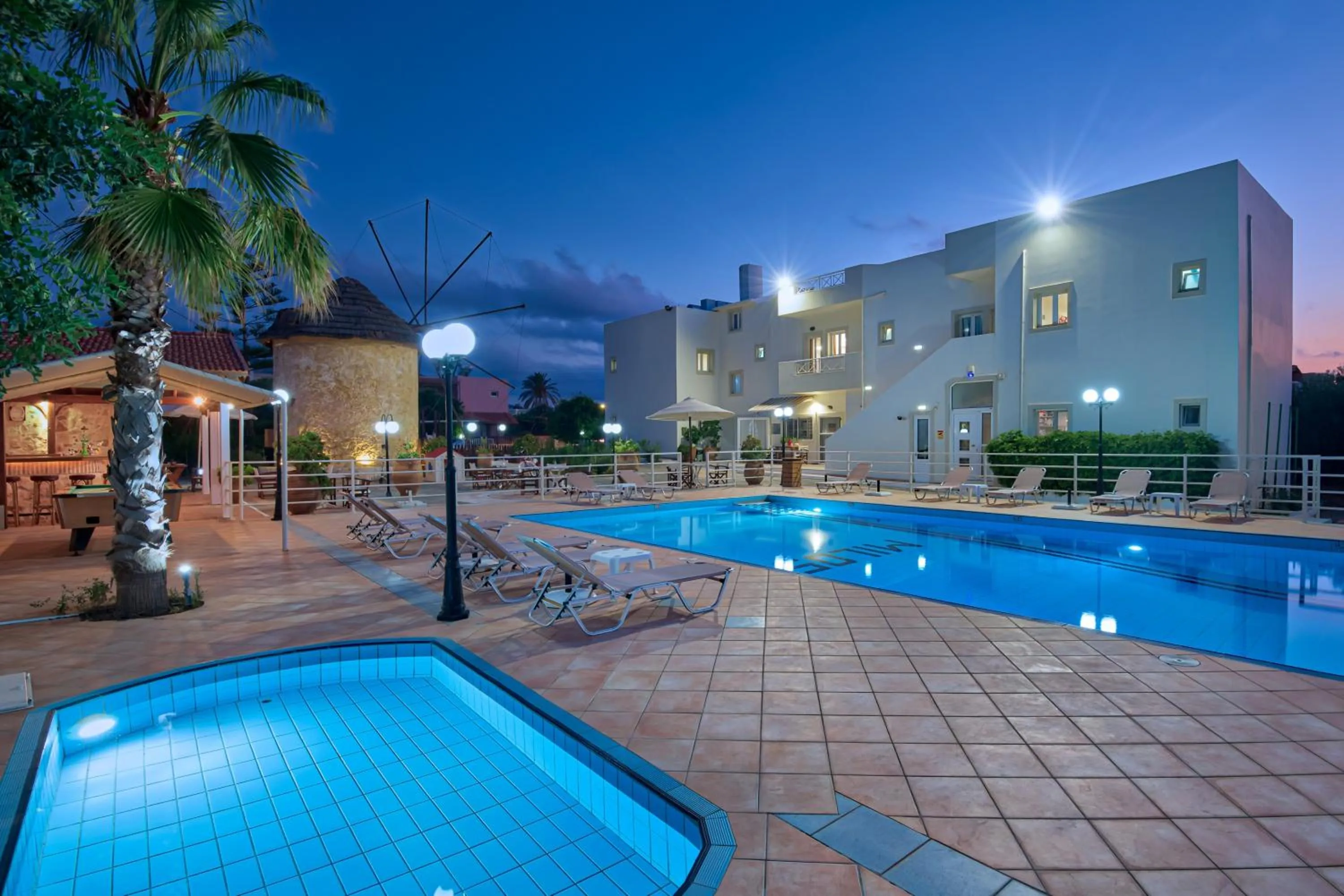 Property building in Mylos Apartments Anissaras