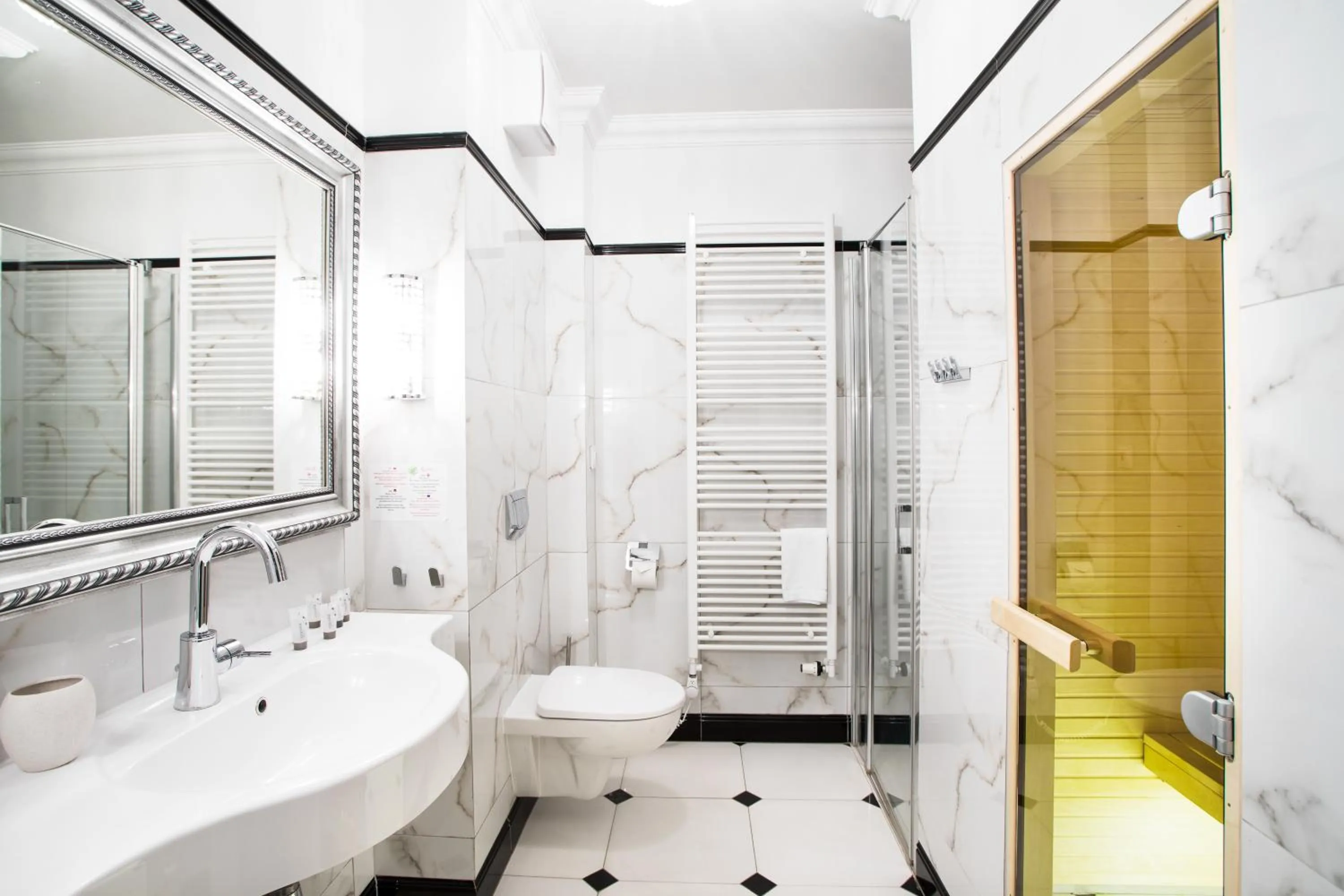 Bathroom in Willa Mała Pieniawa