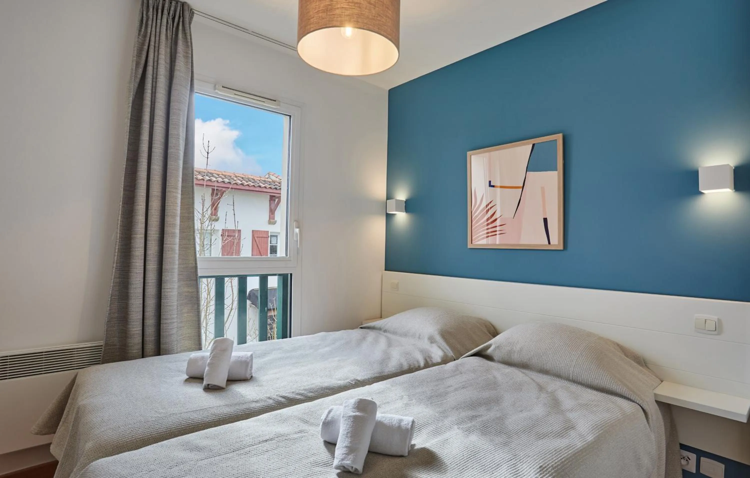 Bed in Résidence Odalys Domaine Iratzia