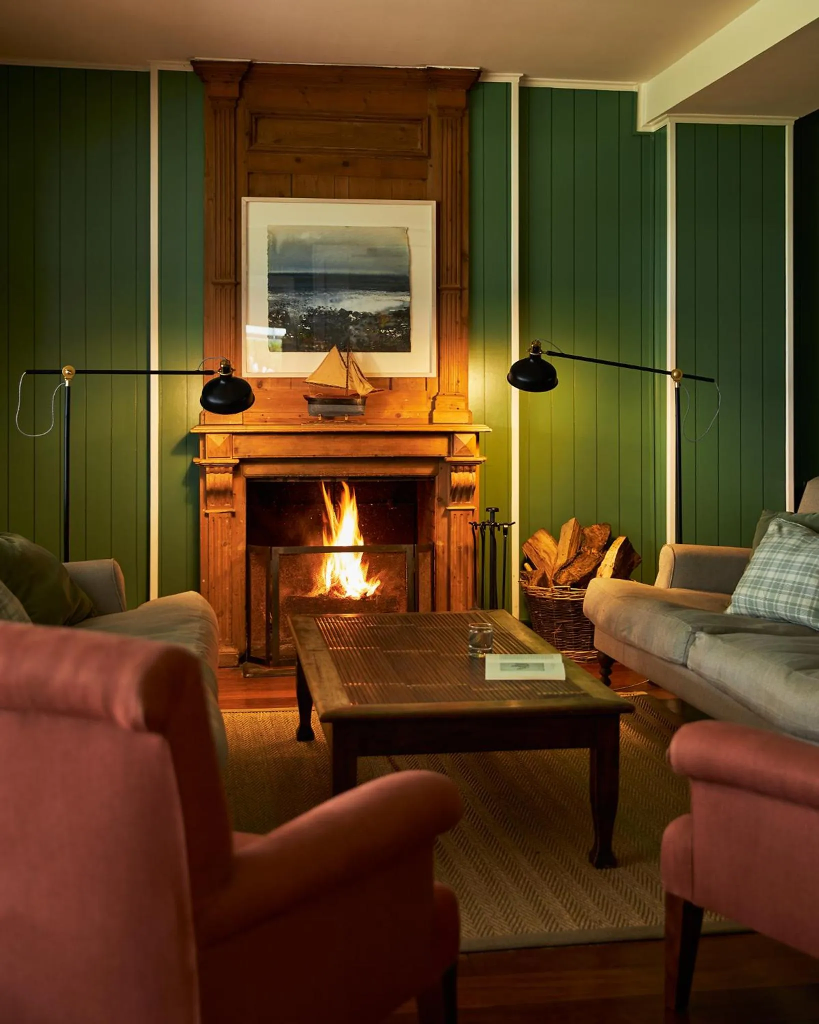 Living room in Le Grand Hotel des Bains & Spa - Bretagne
