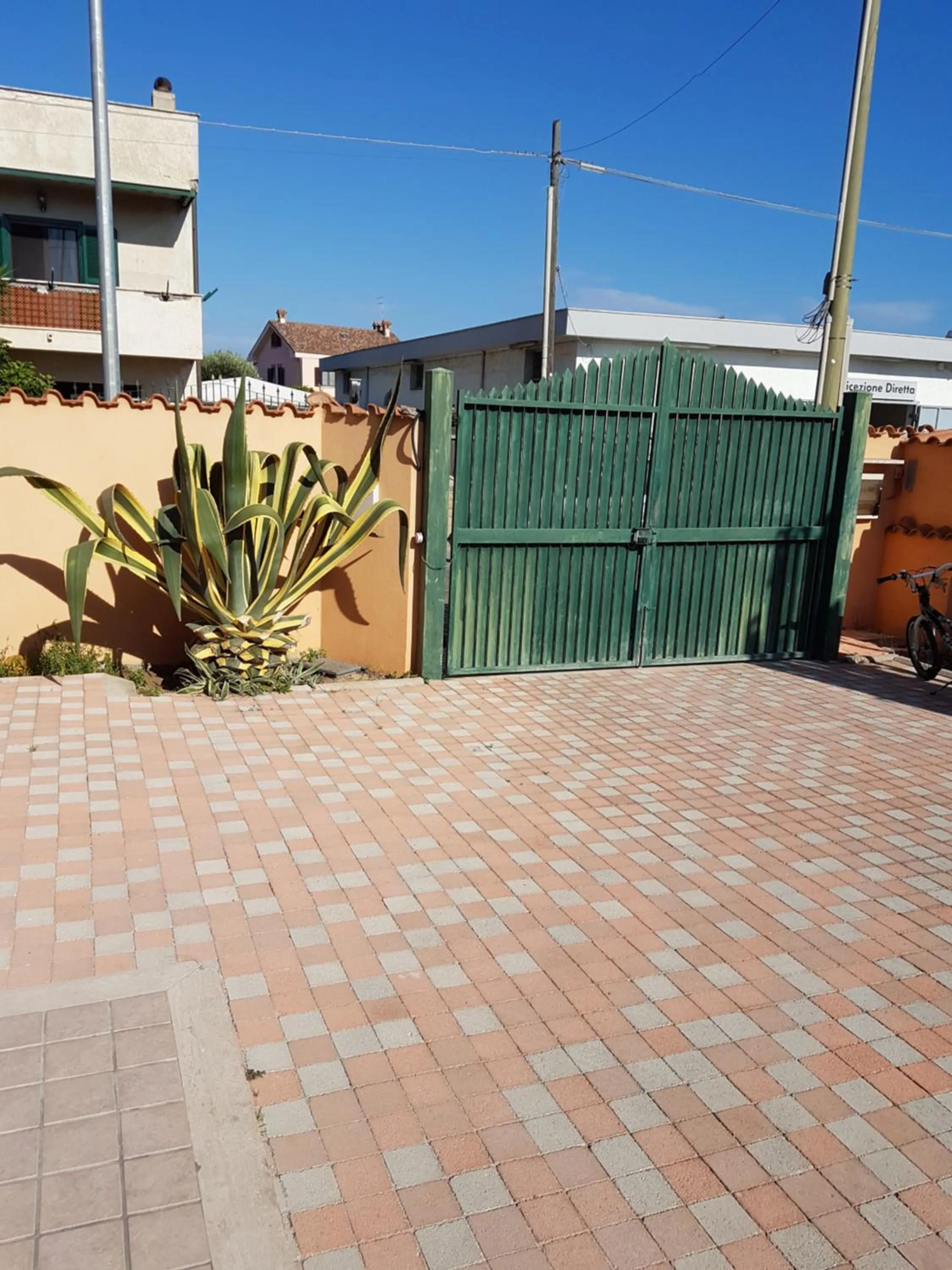 Facade/entrance in I Villini B&B