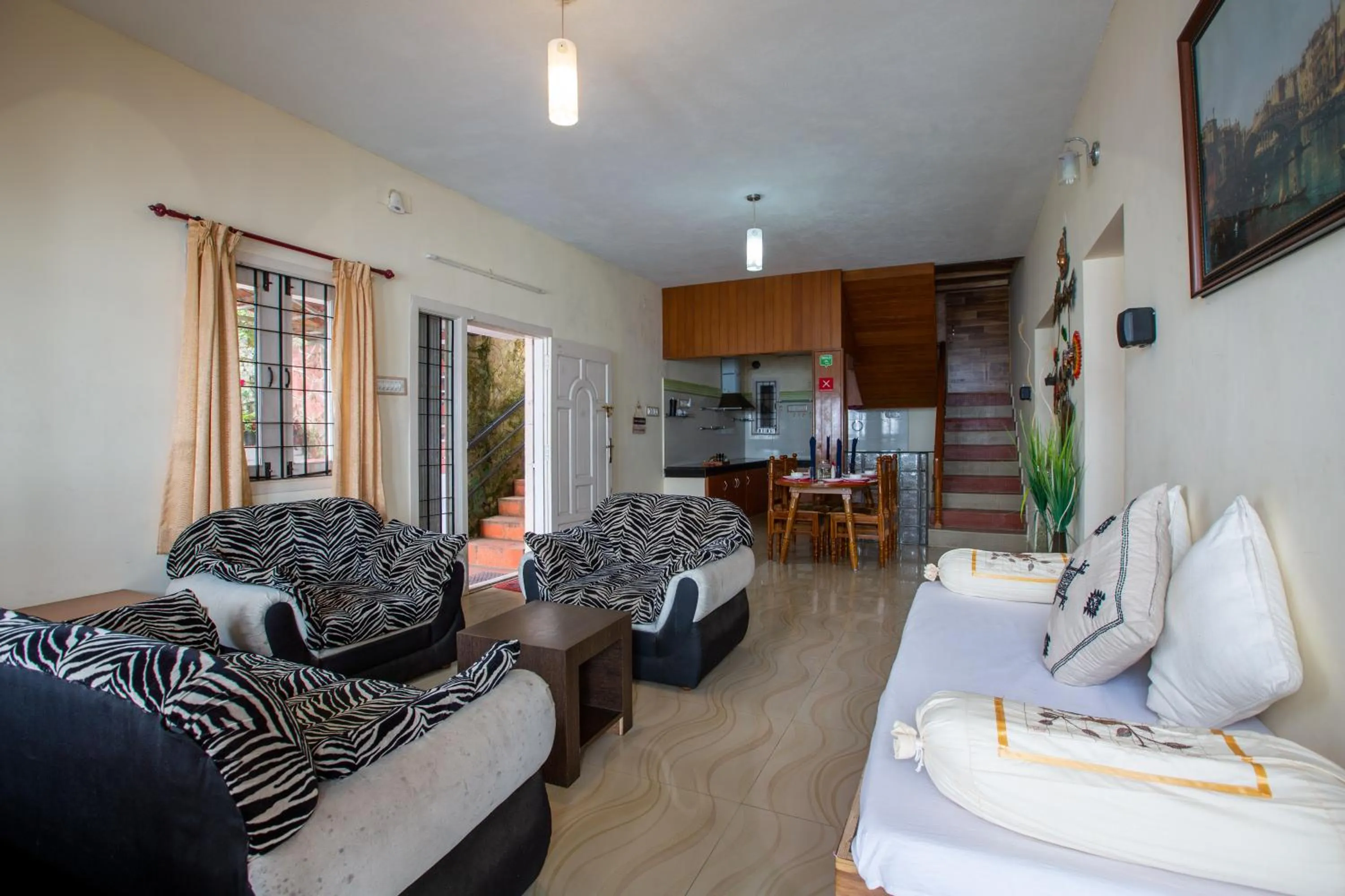 Living room in Syamantac Villa