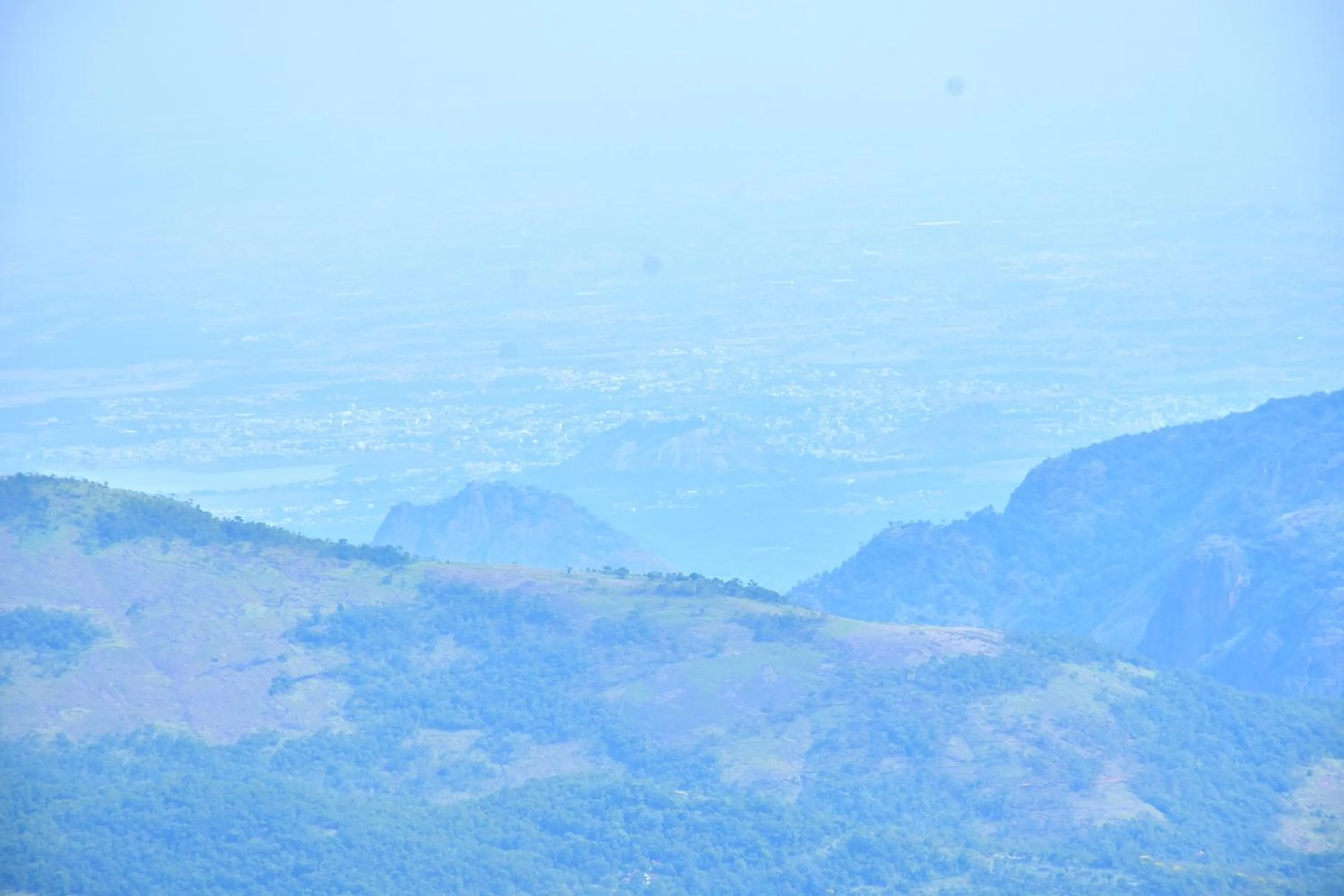Mountain view in Syamantac Villa