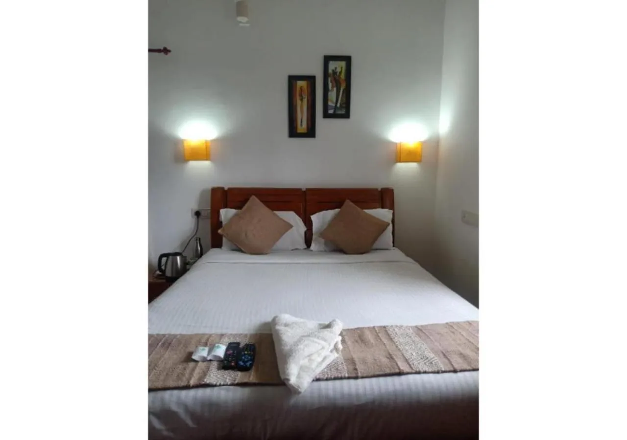 Bed in Syamantac Villa