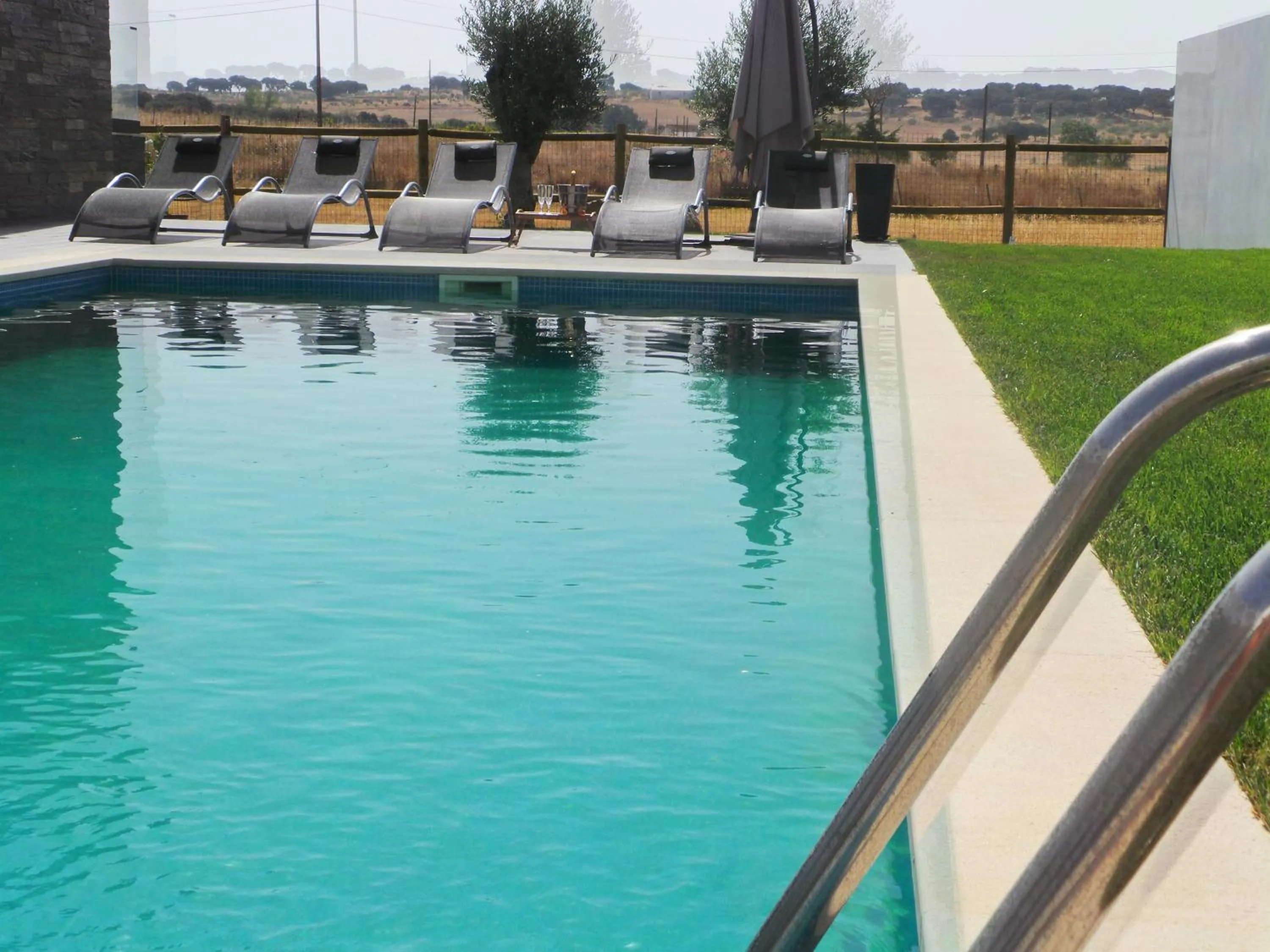 Pool view in DH Country House