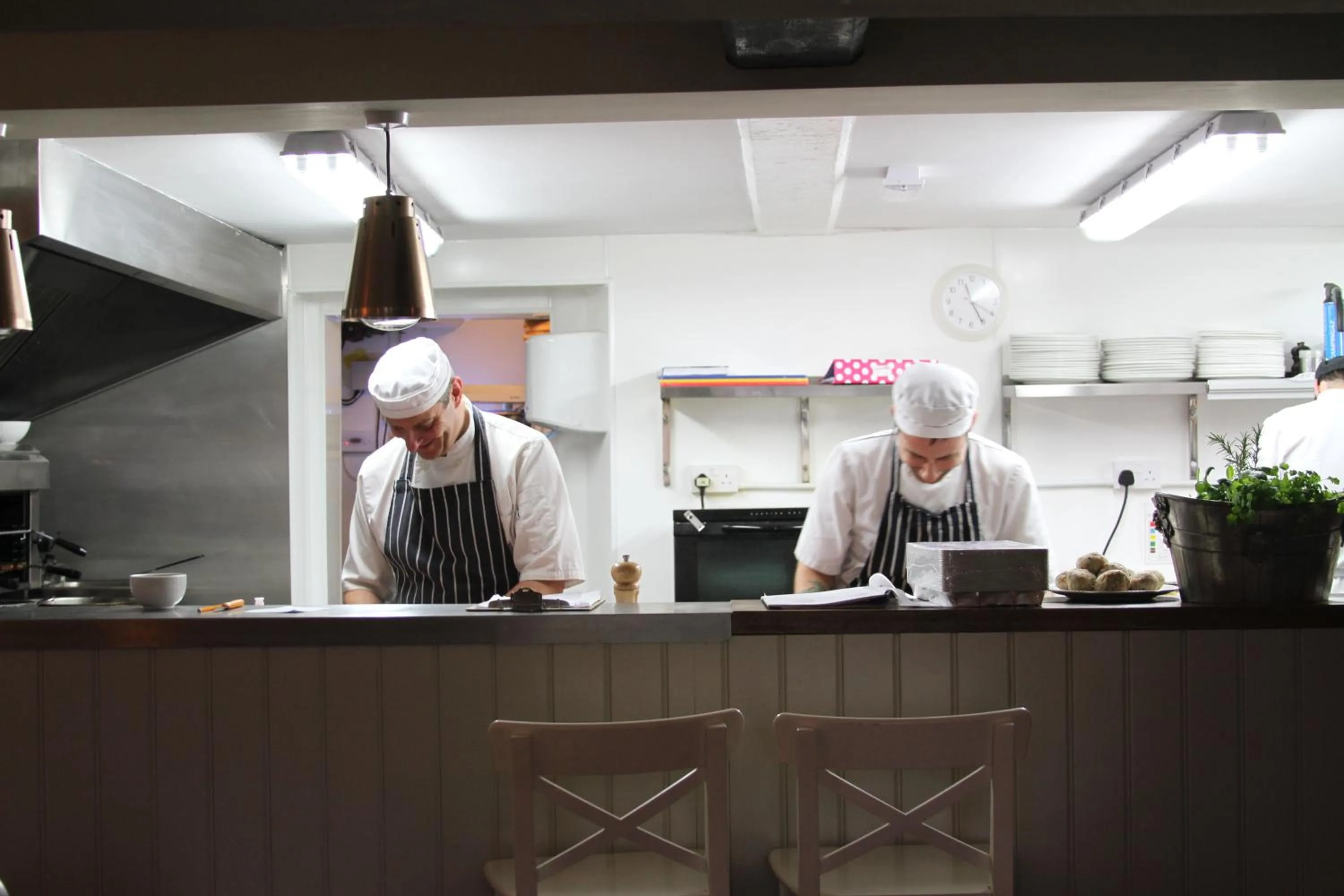 Food and drinks in The George