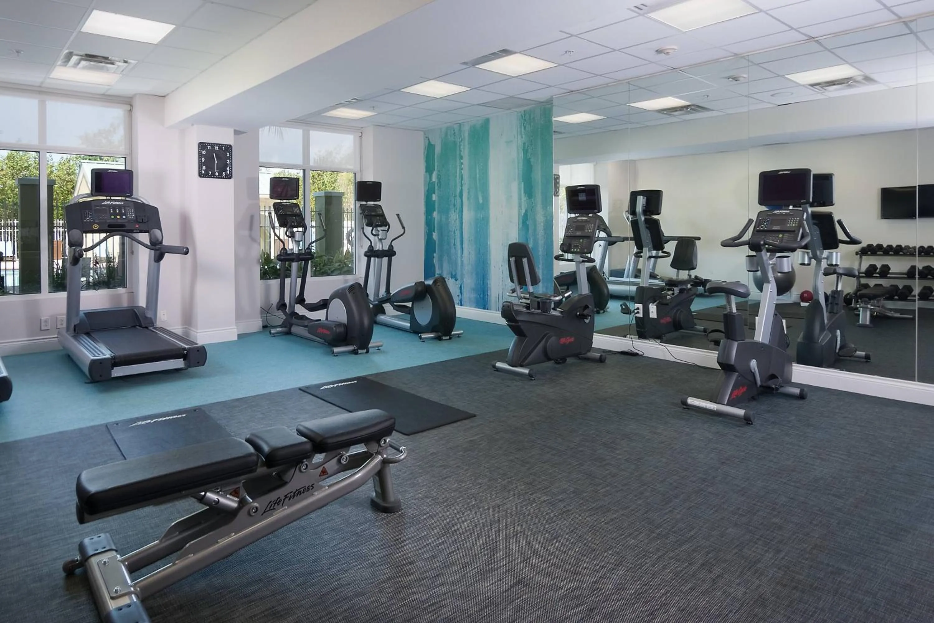 Fitness centre/facilities in Residence Inn Fort Myers Sanibel