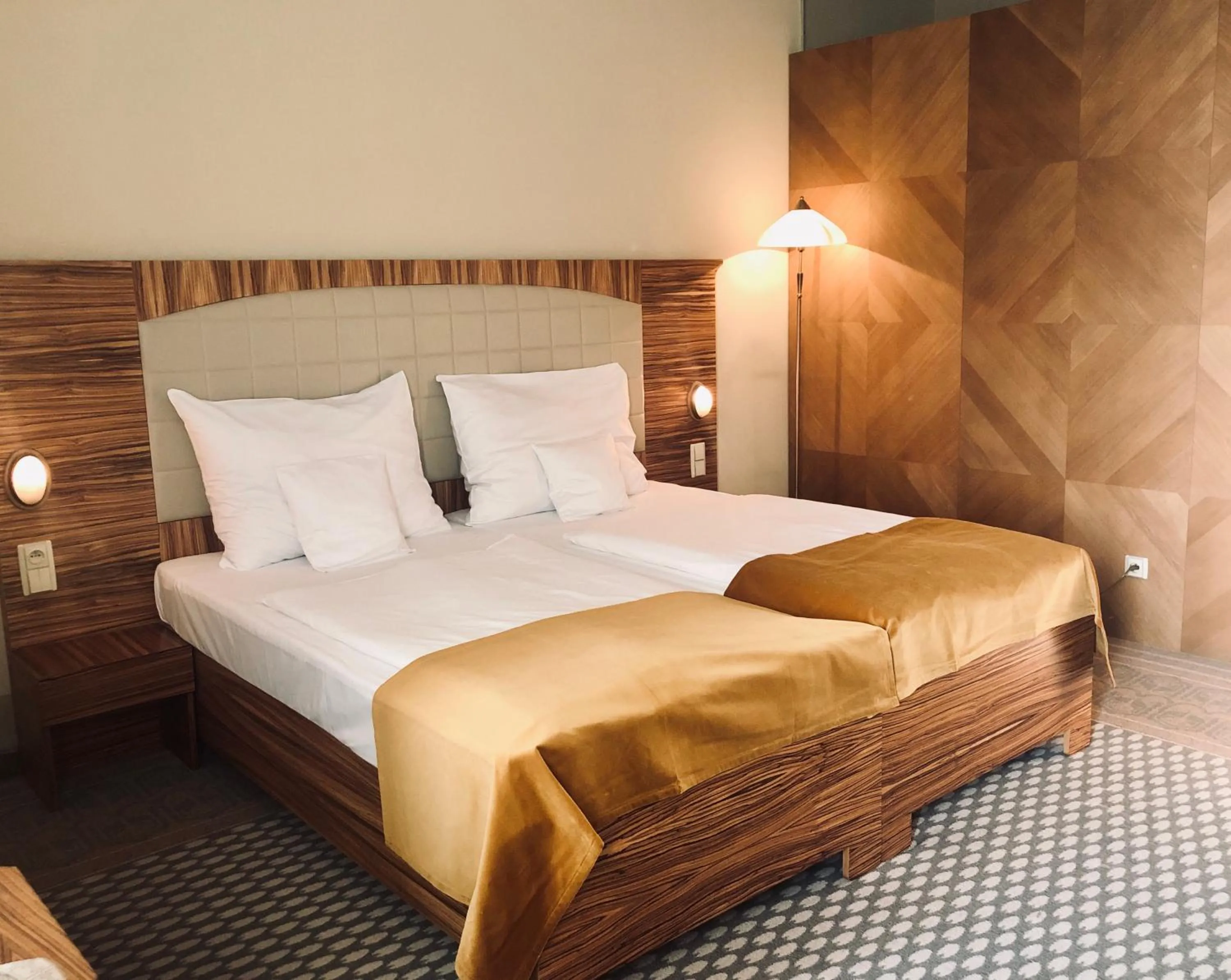 Bed in Hotel Okresní Dům