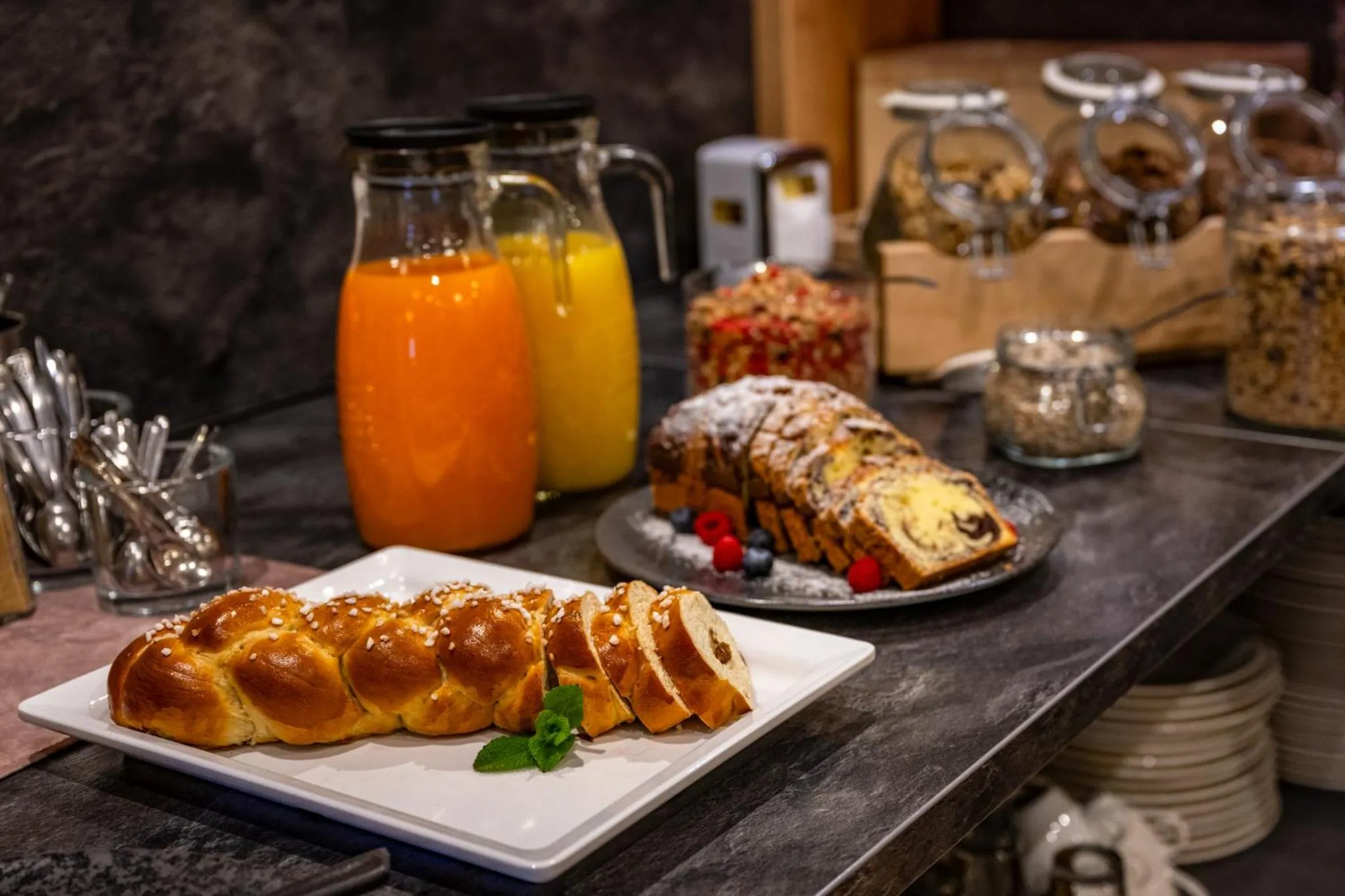 Breakfast in Hotel Schmiedhof