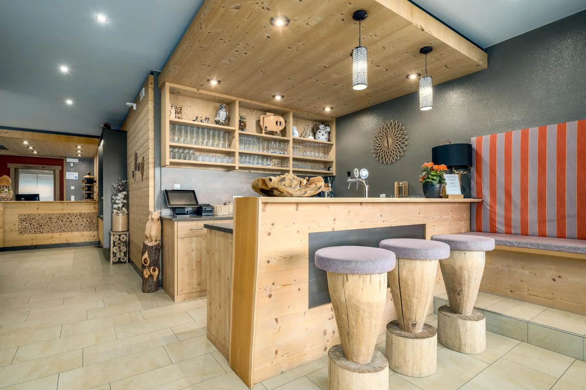 Lounge or bar in Hotel Schmiedhof