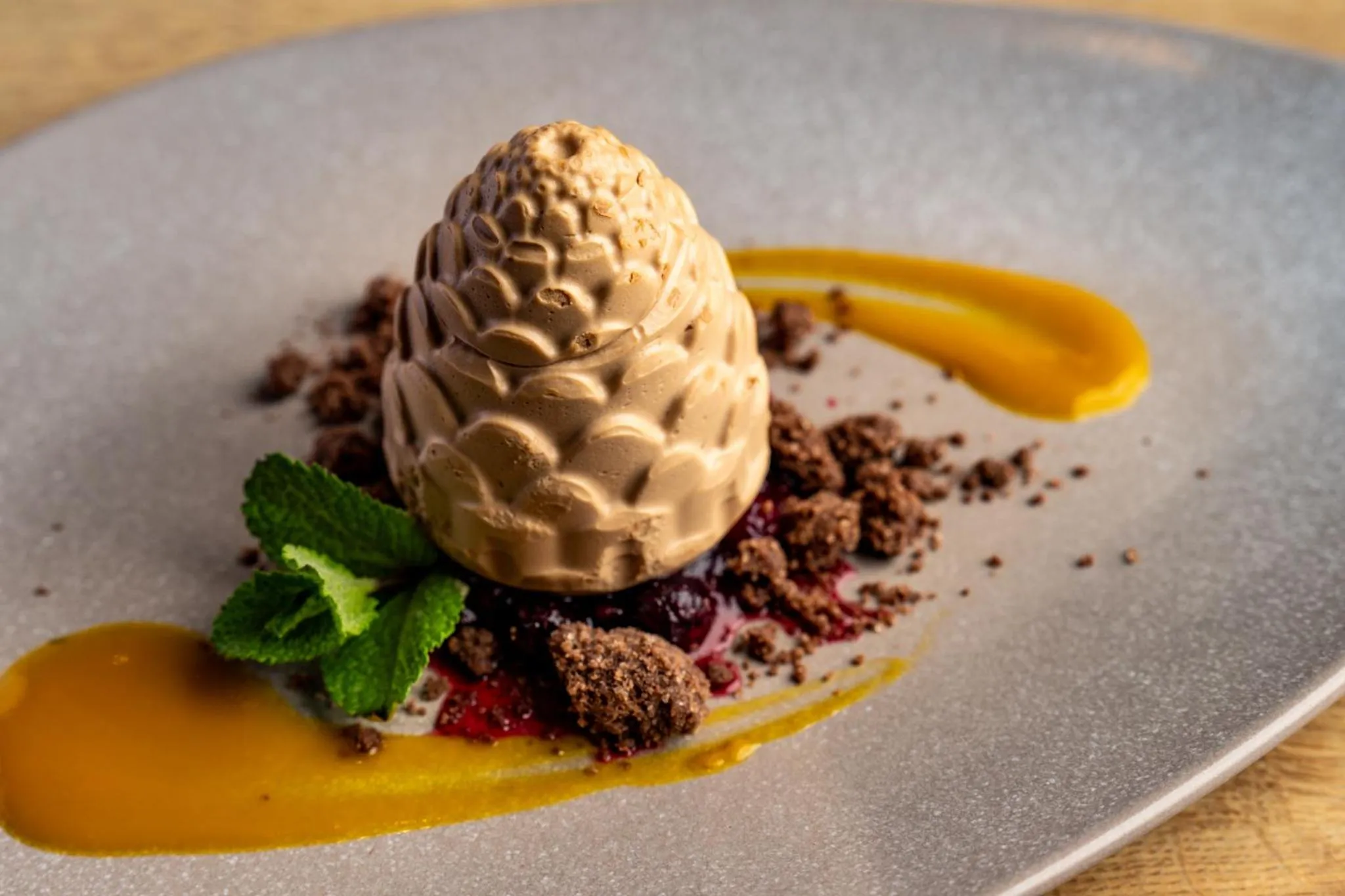 Food close-up in Hotel Schmiedhof