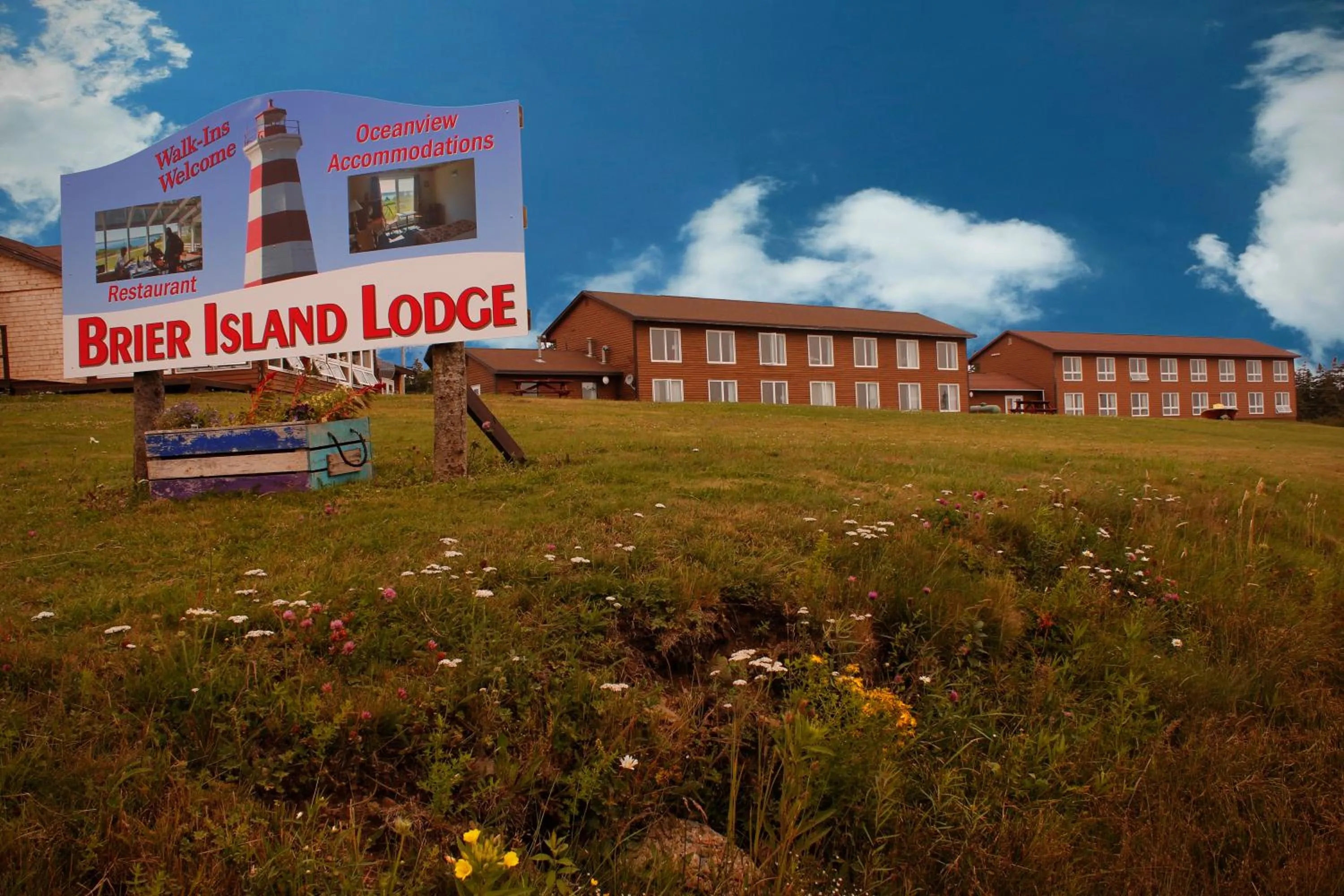 Property building in Brier Island Lodge