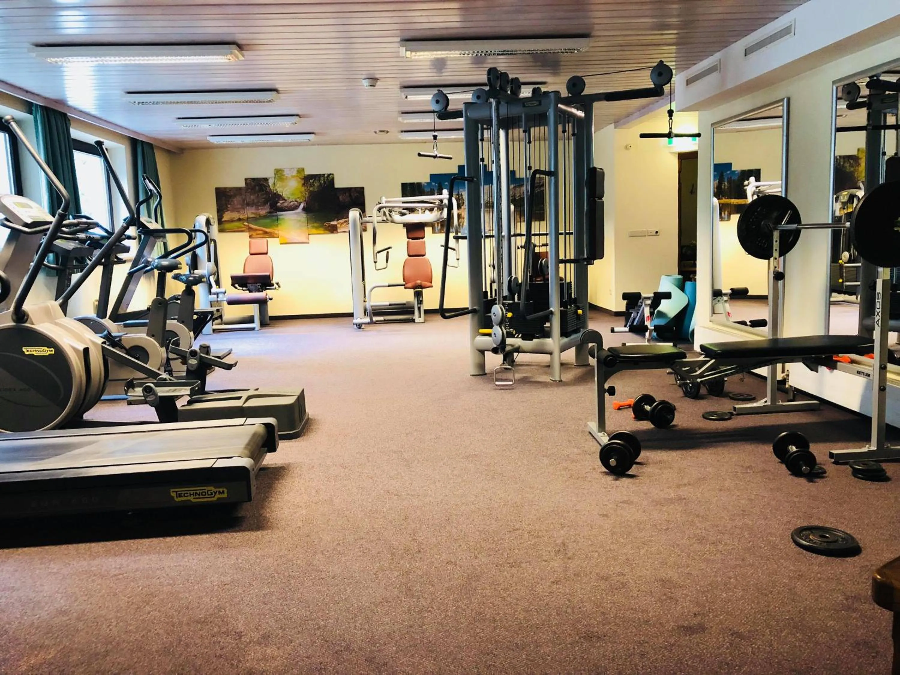Fitness centre/facilities in Bergresort Seefeld