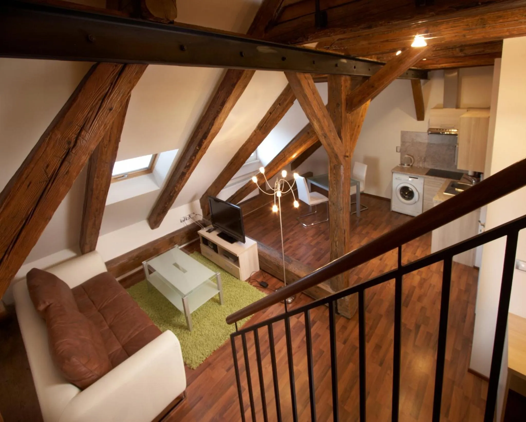 Kitchen or kitchenette in Residence U Černé Věže České Budějovice