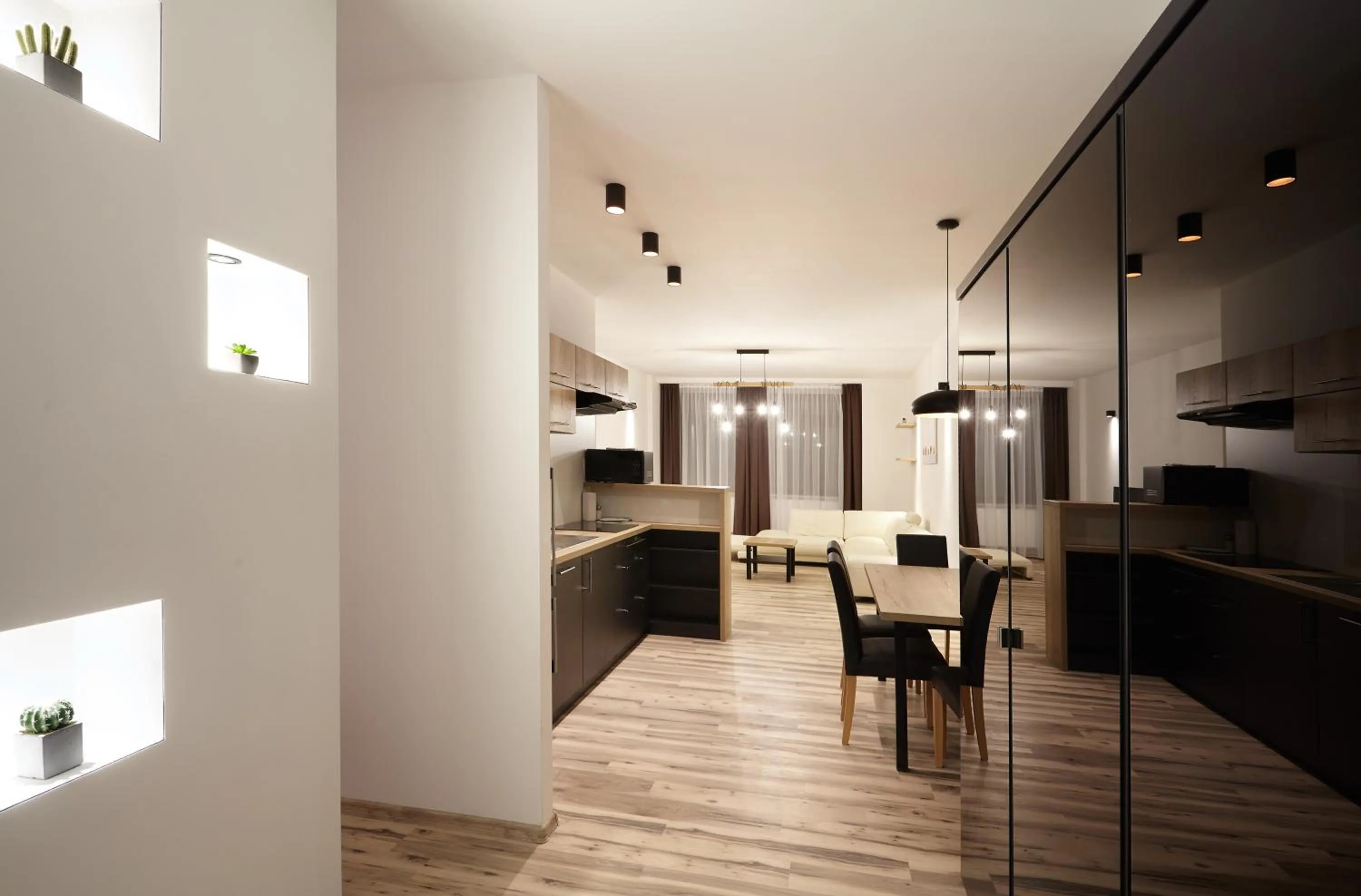 Kitchen or kitchenette in Residence U Černé Věže České Budějovice