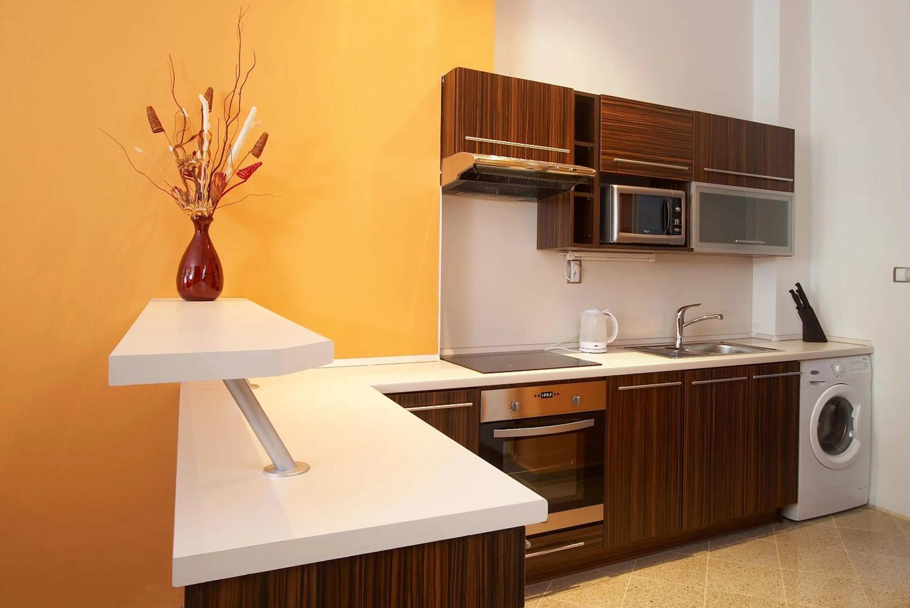 Kitchen or kitchenette in Residence U Černé Věže České Budějovice