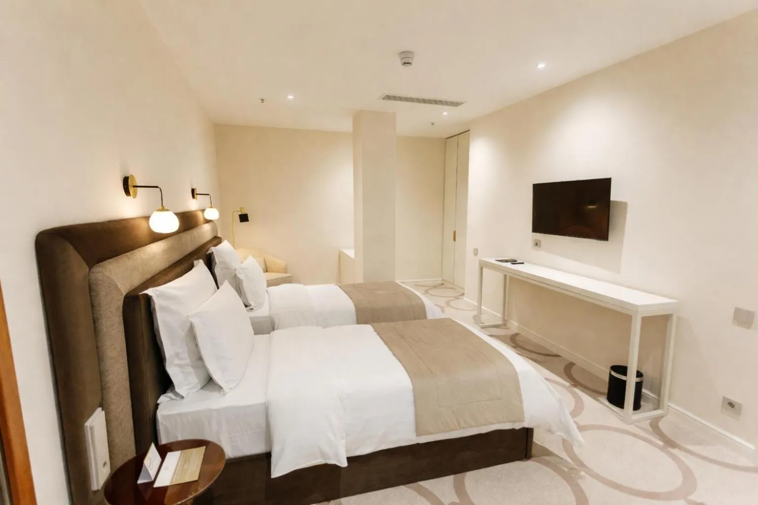 Bed in Ambassadori Tbilisi Hotel