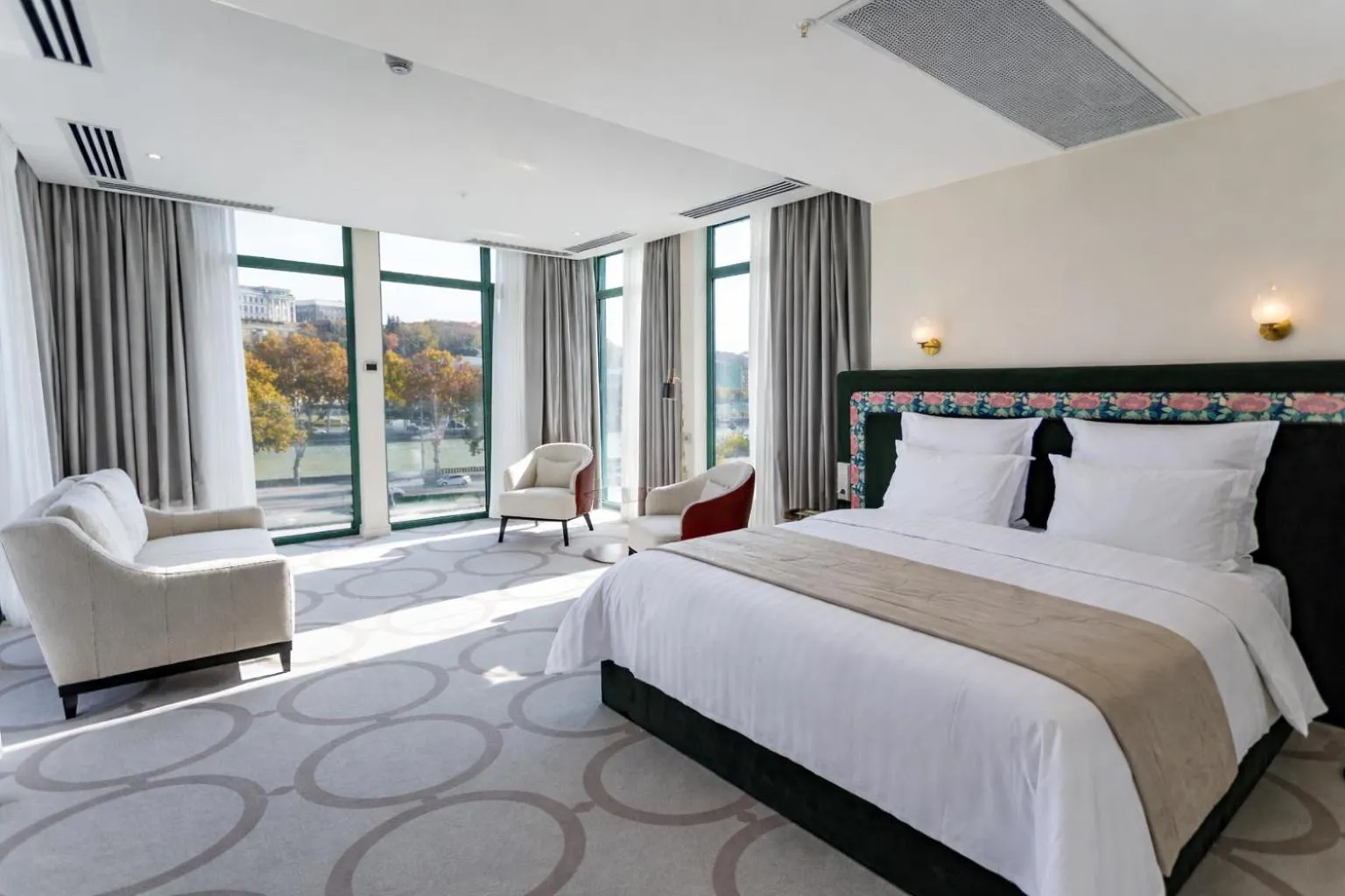 Bed in Ambassadori Tbilisi Hotel