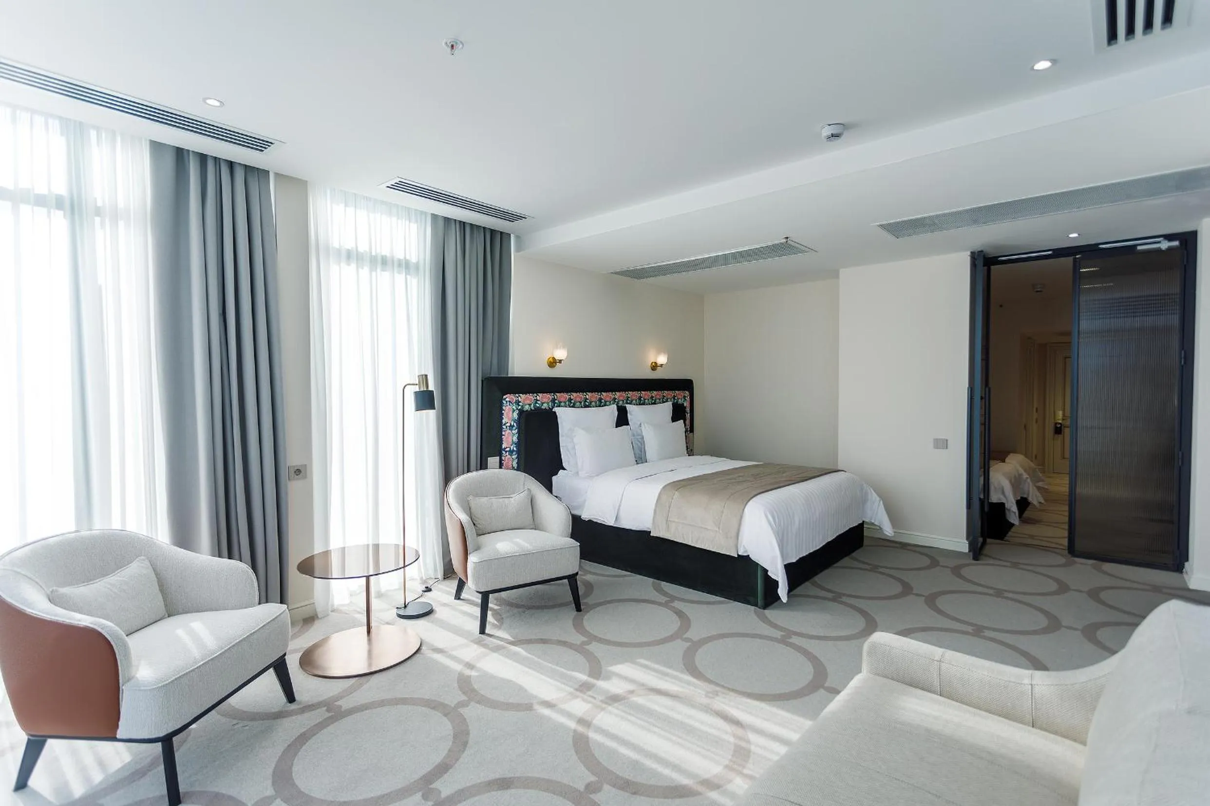 Bed in Ambassadori Tbilisi Hotel