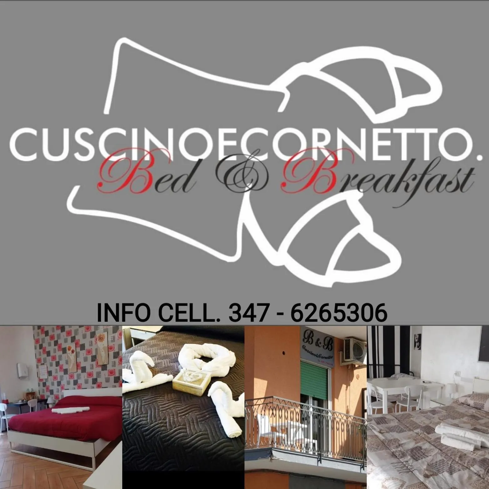 Property logo or sign in Cuscino e Cornetto