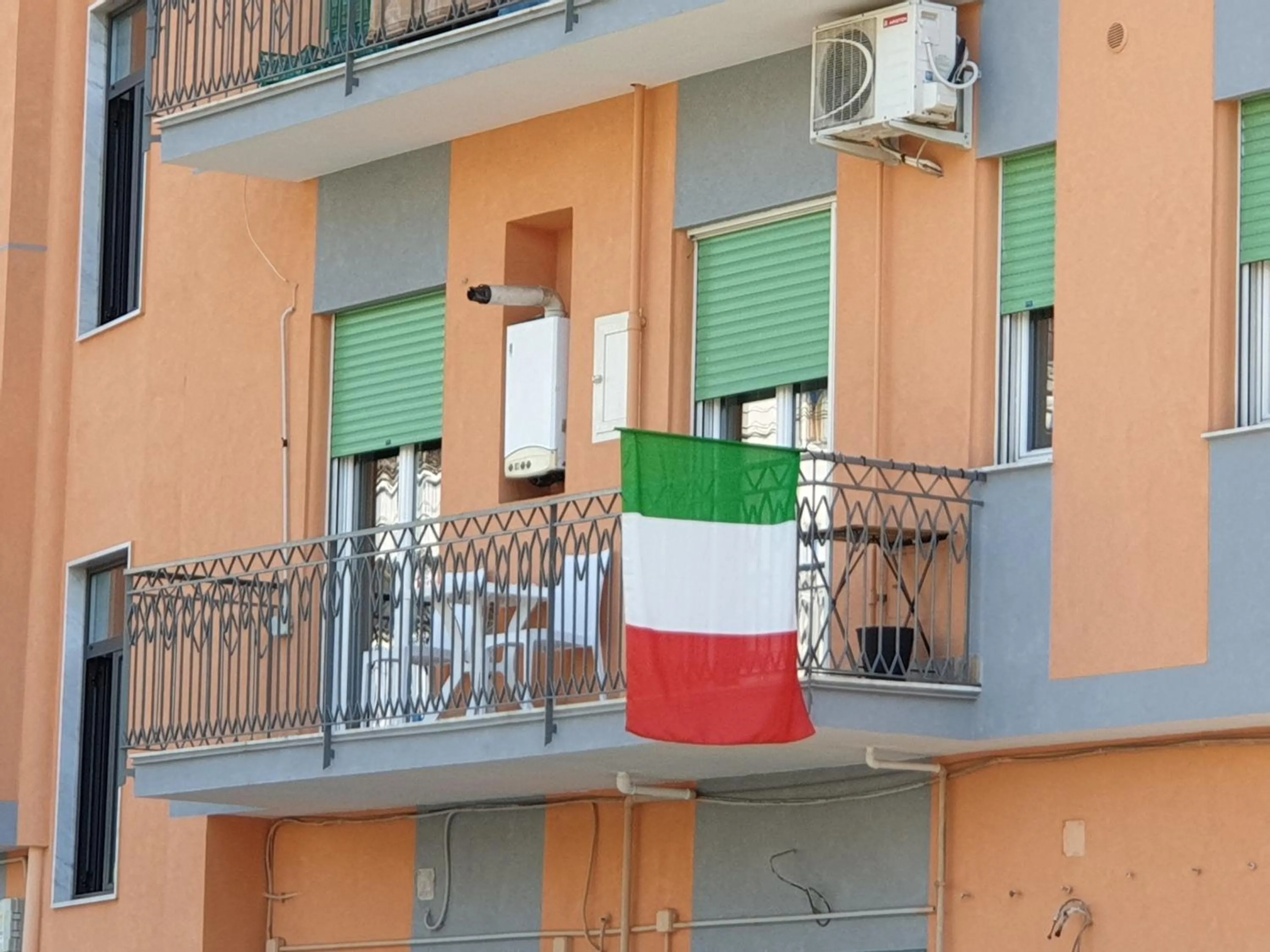 Balcony/Terrace in Cuscino e Cornetto