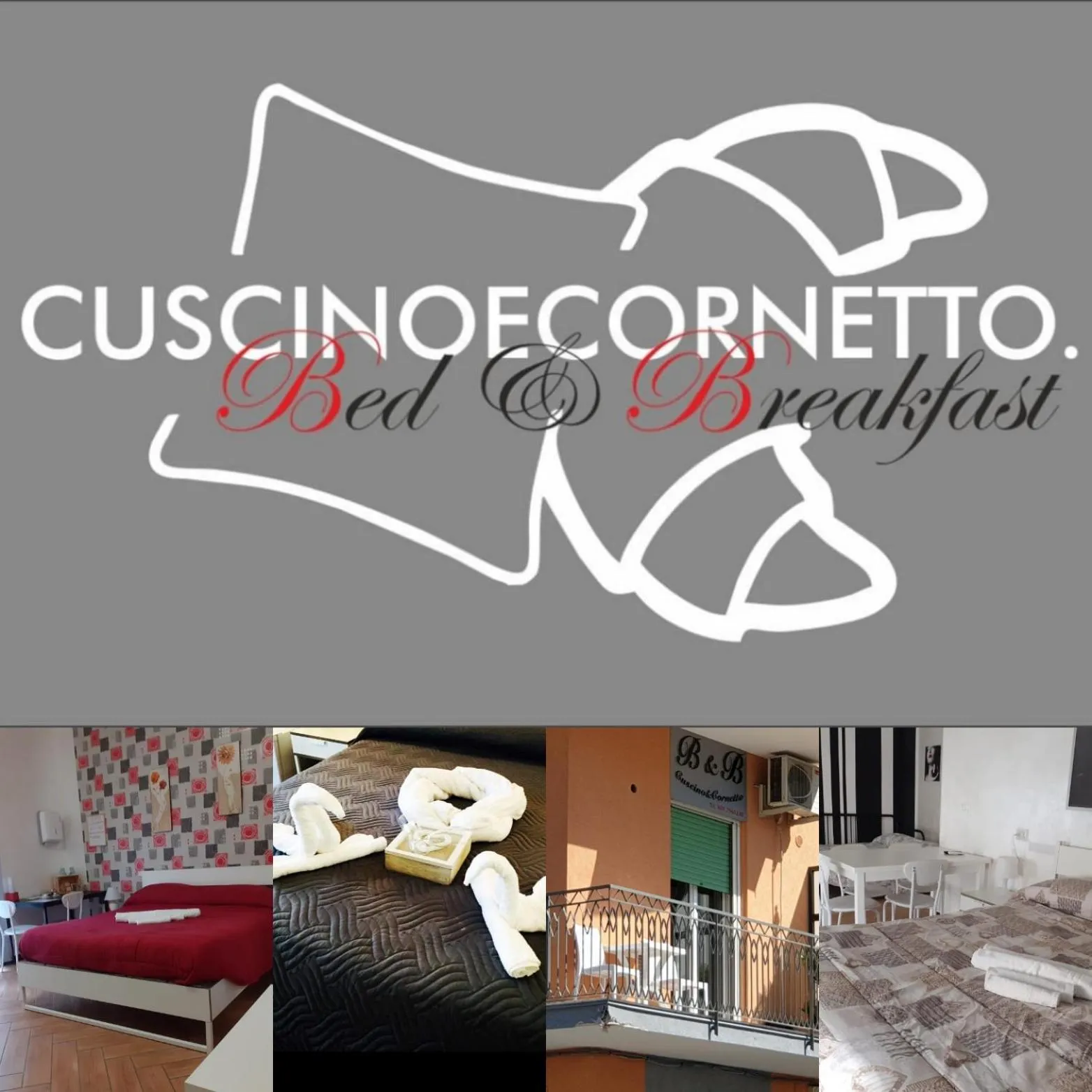 Property logo or sign in Cuscino e Cornetto