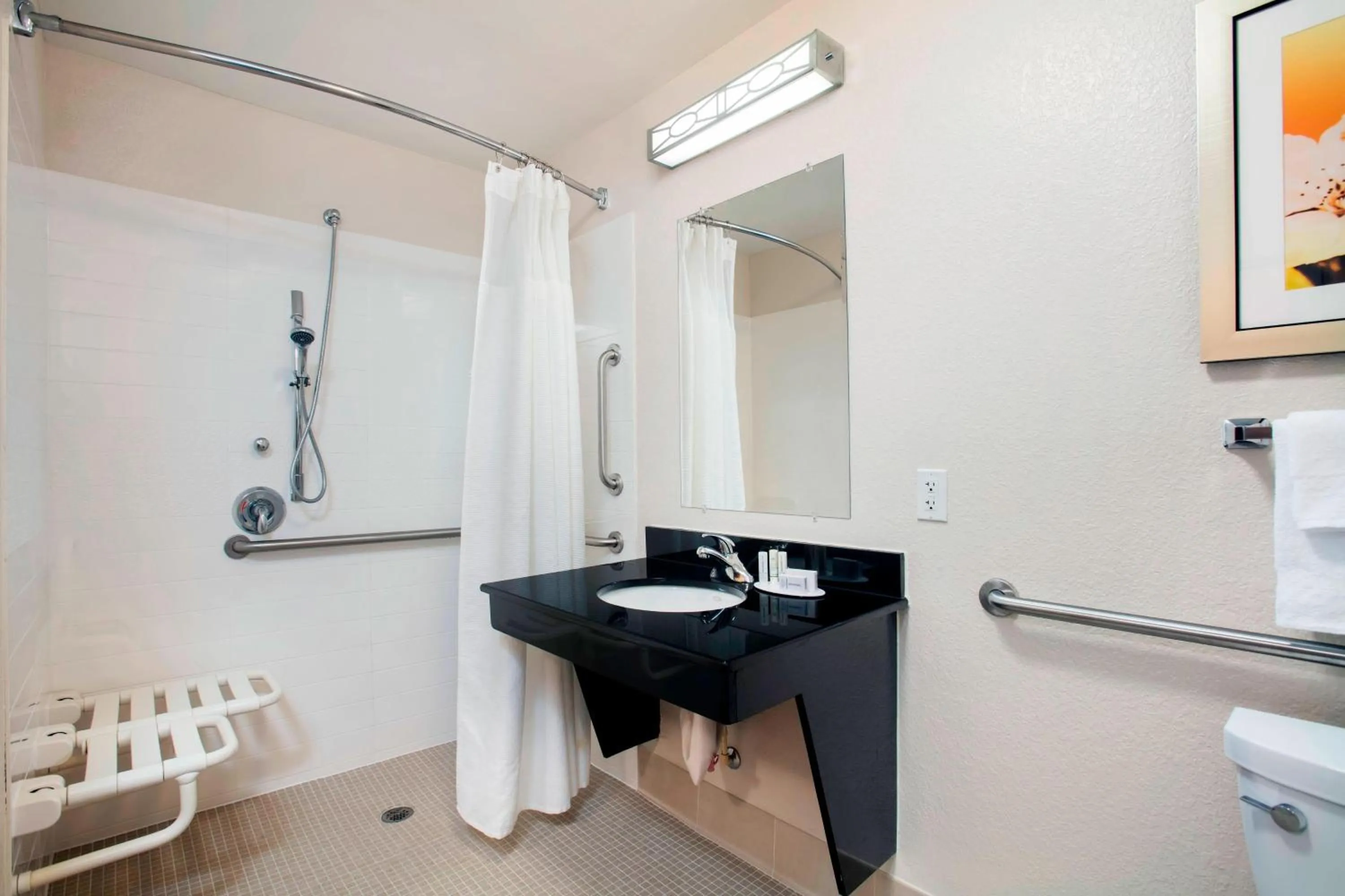 Bathroom in Fairfield Inn and Suites by Marriott Lakeland Plant City