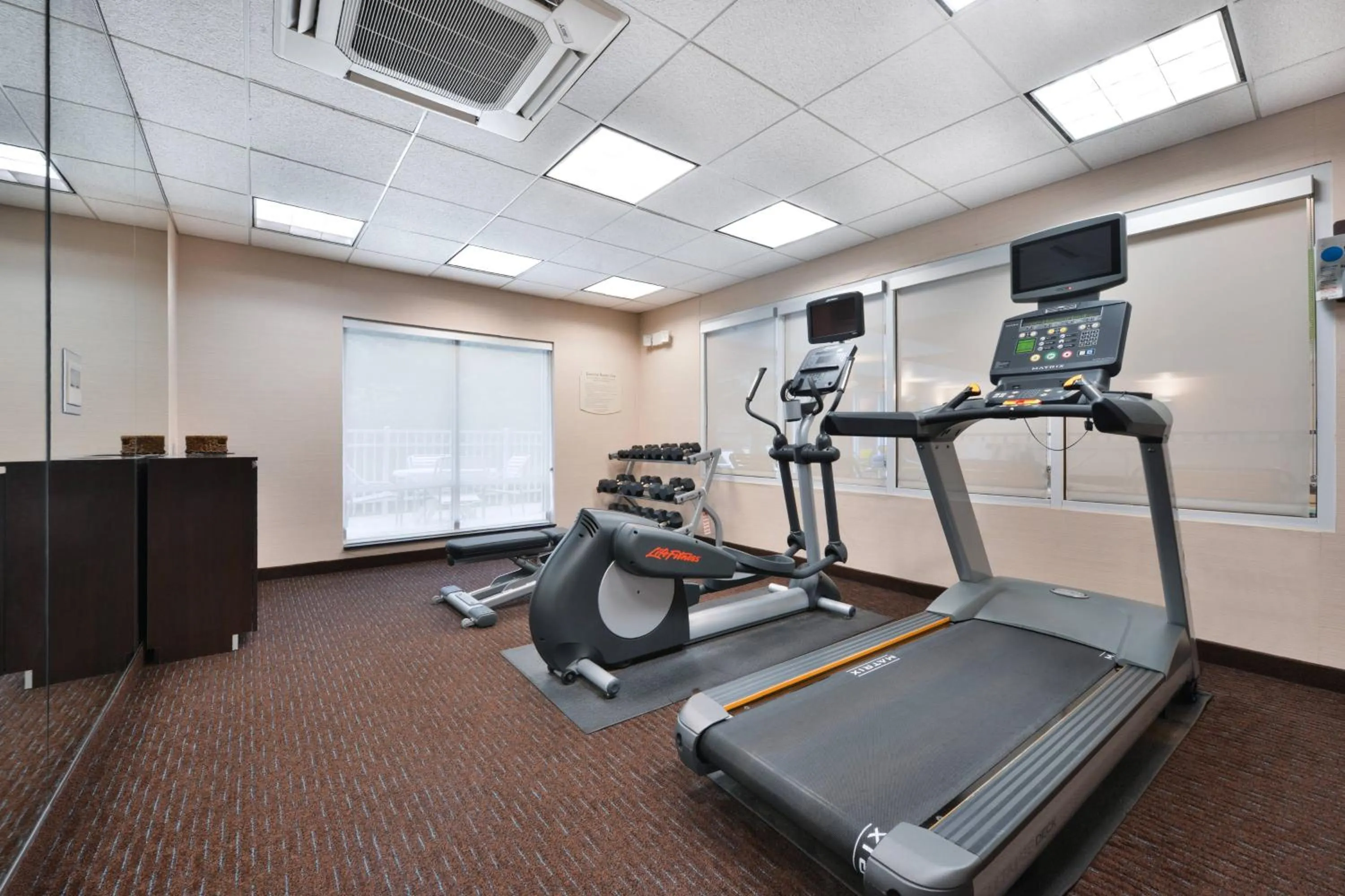Fitness centre/facilities in Fairfield Inn and Suites by Marriott Asheboro