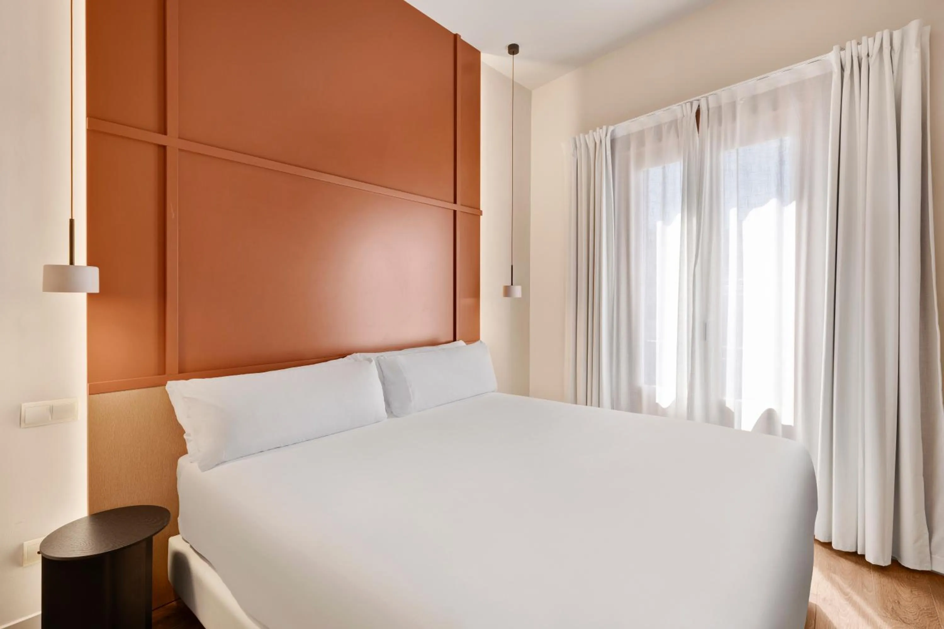 Bed in B&B HOTEL Apartamentos Madrid Centro Fuencarral 46