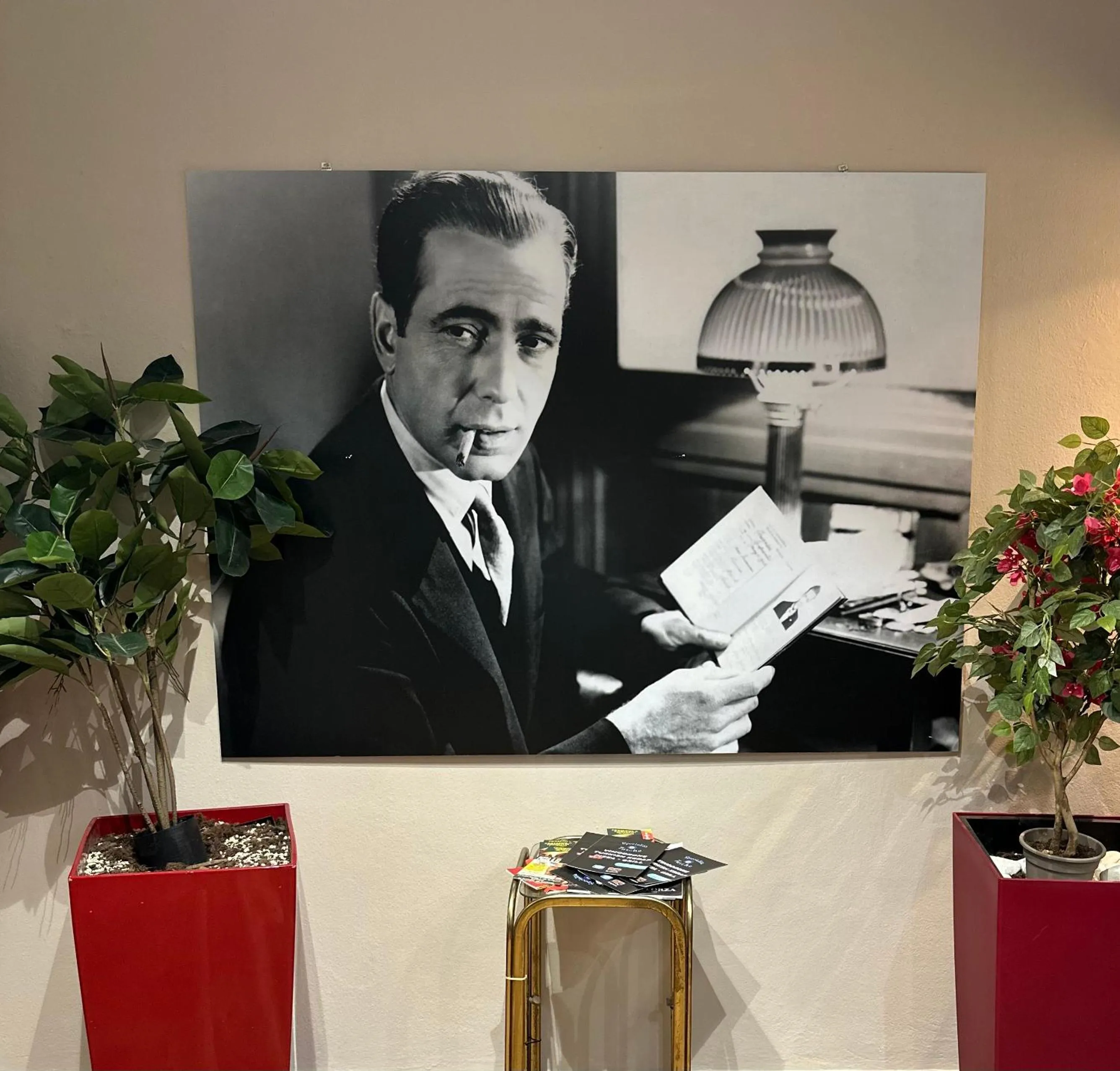 Lobby or reception in Hotel Ristorante La Rampina