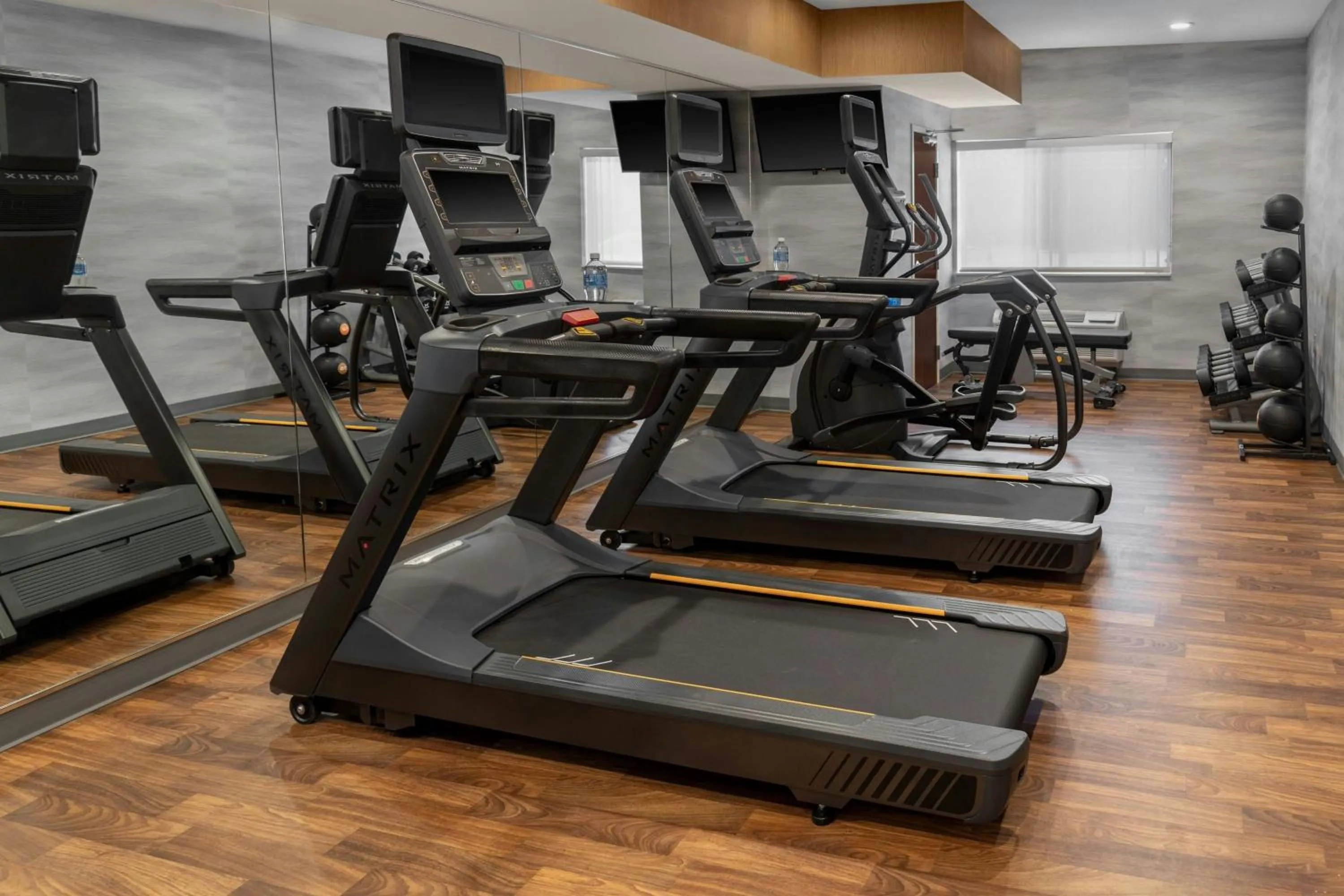 Fitness centre/facilities in Fairfield Inn & Suites Jackson