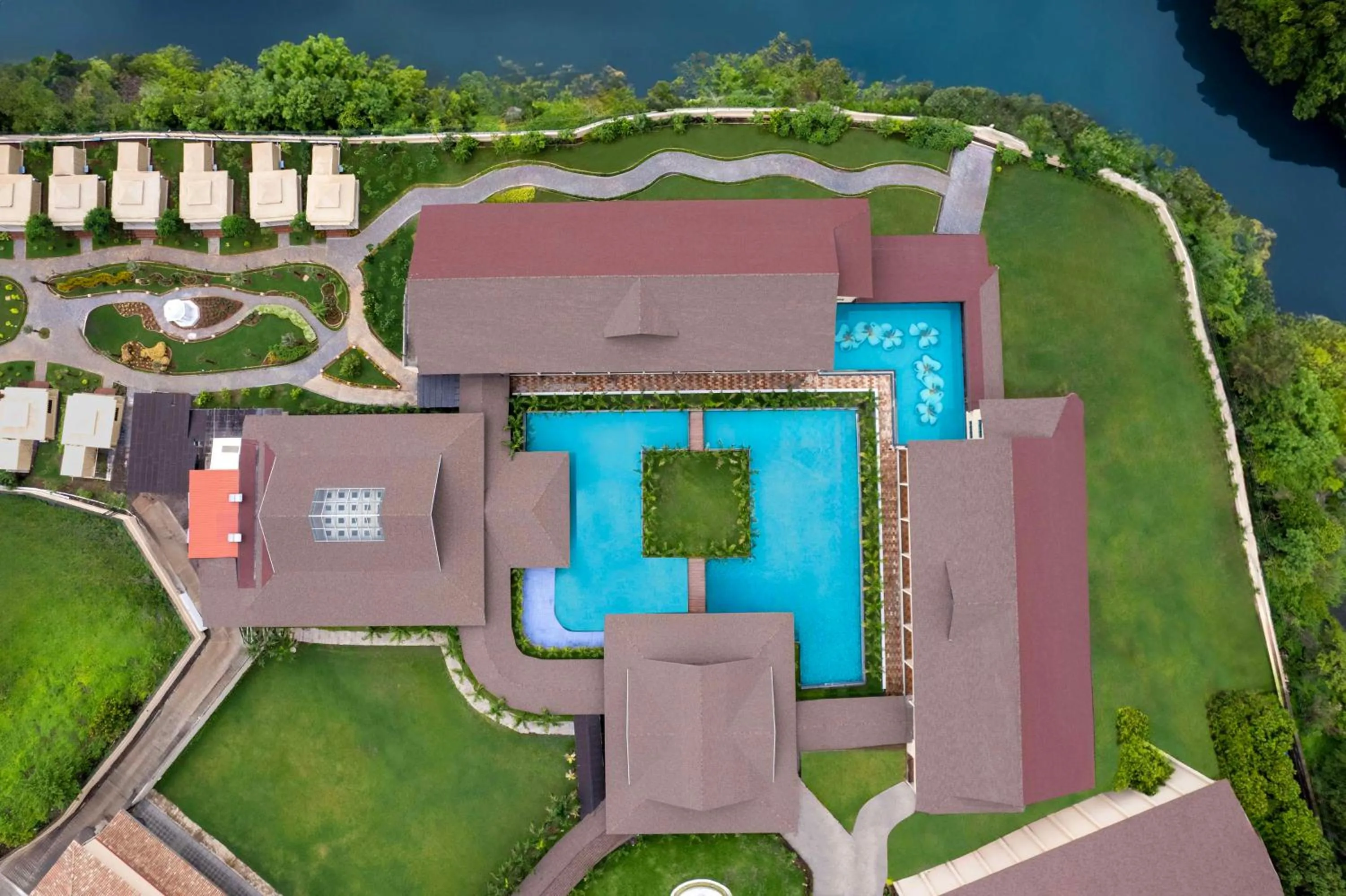 Property building in Radisson Blu Plaza Resort & Convention Centre Karjat