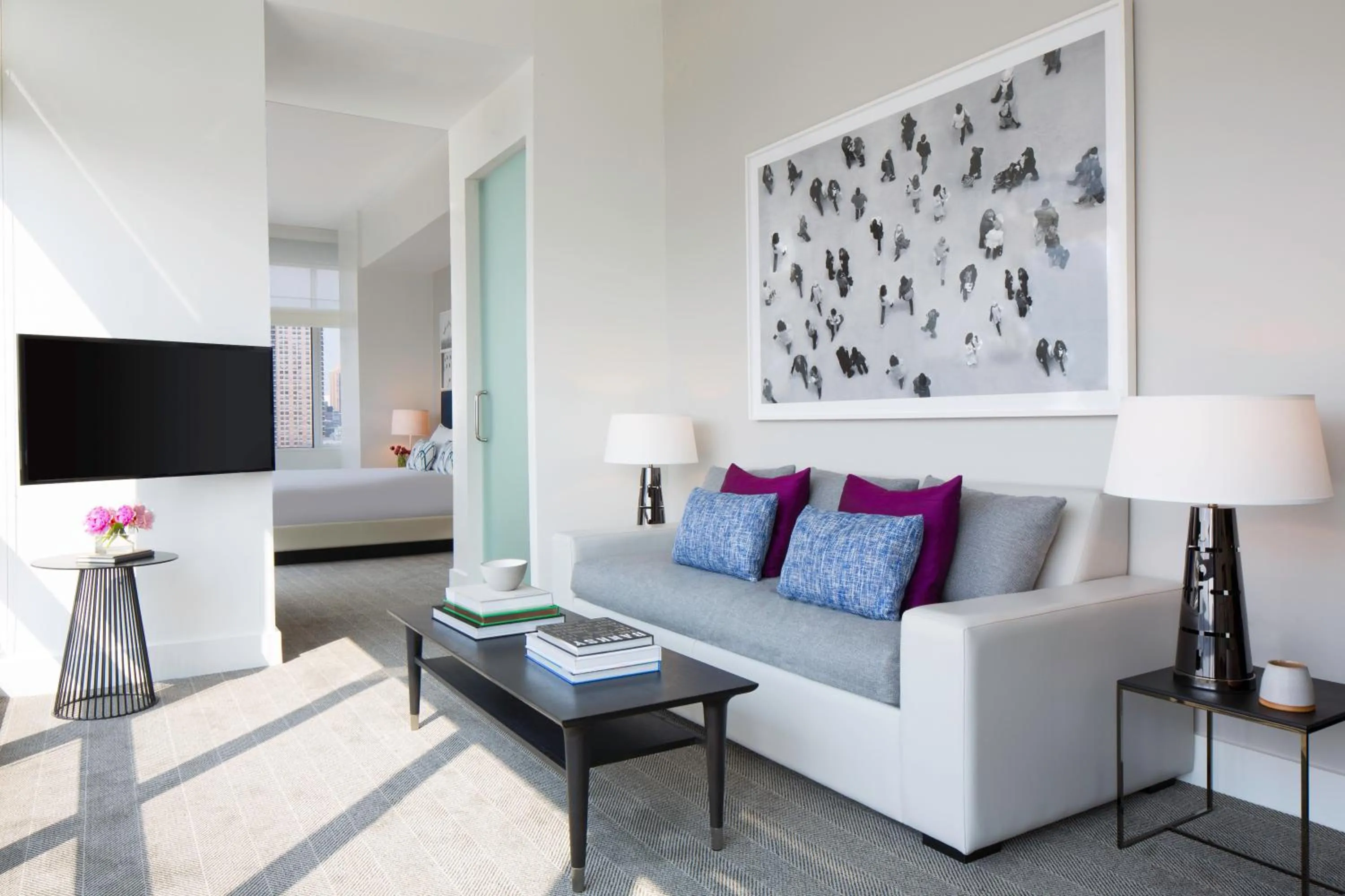 Photo of the whole room in Ink 48 Hotel