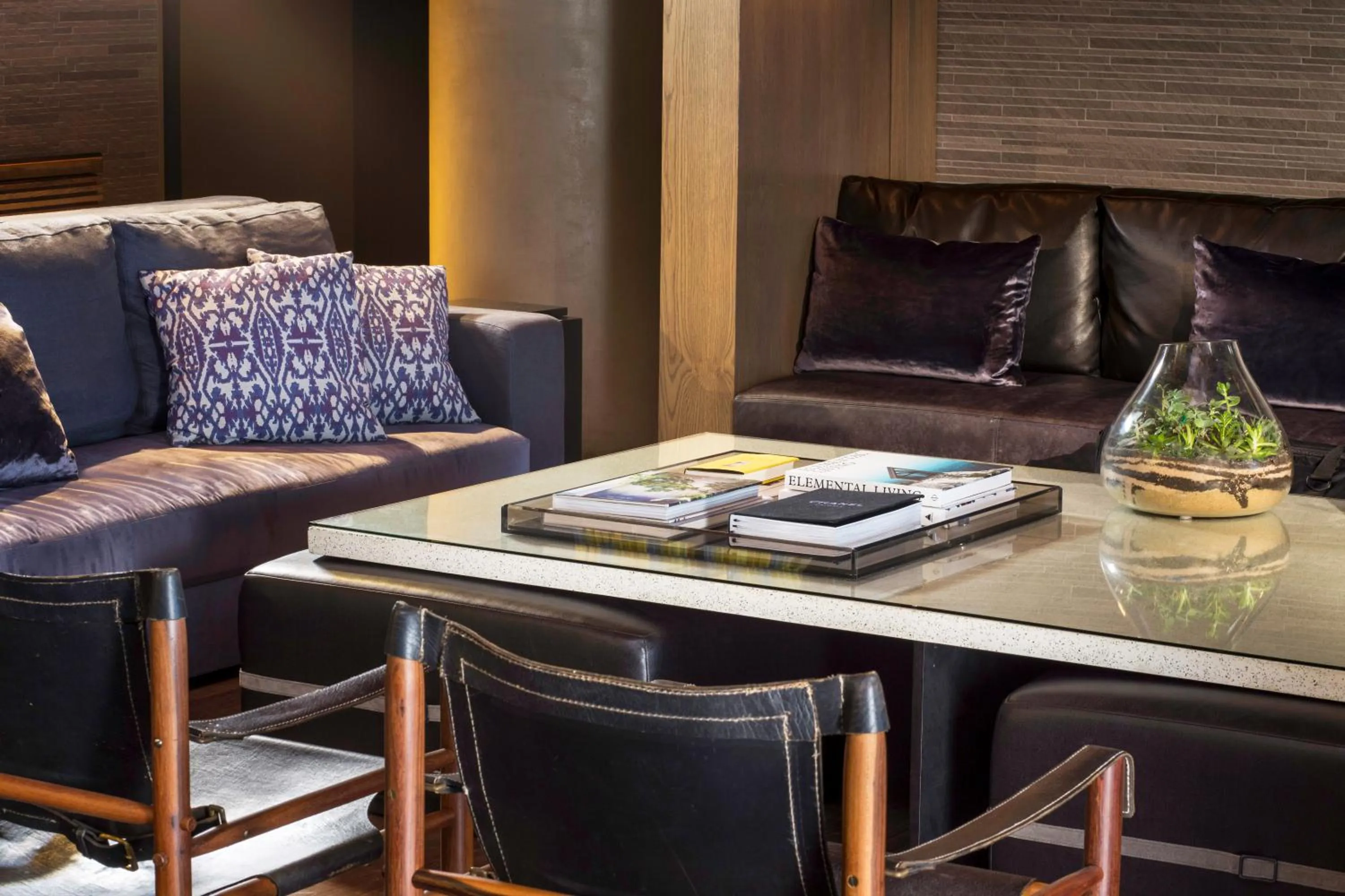 Seating area in Ink 48 Hotel