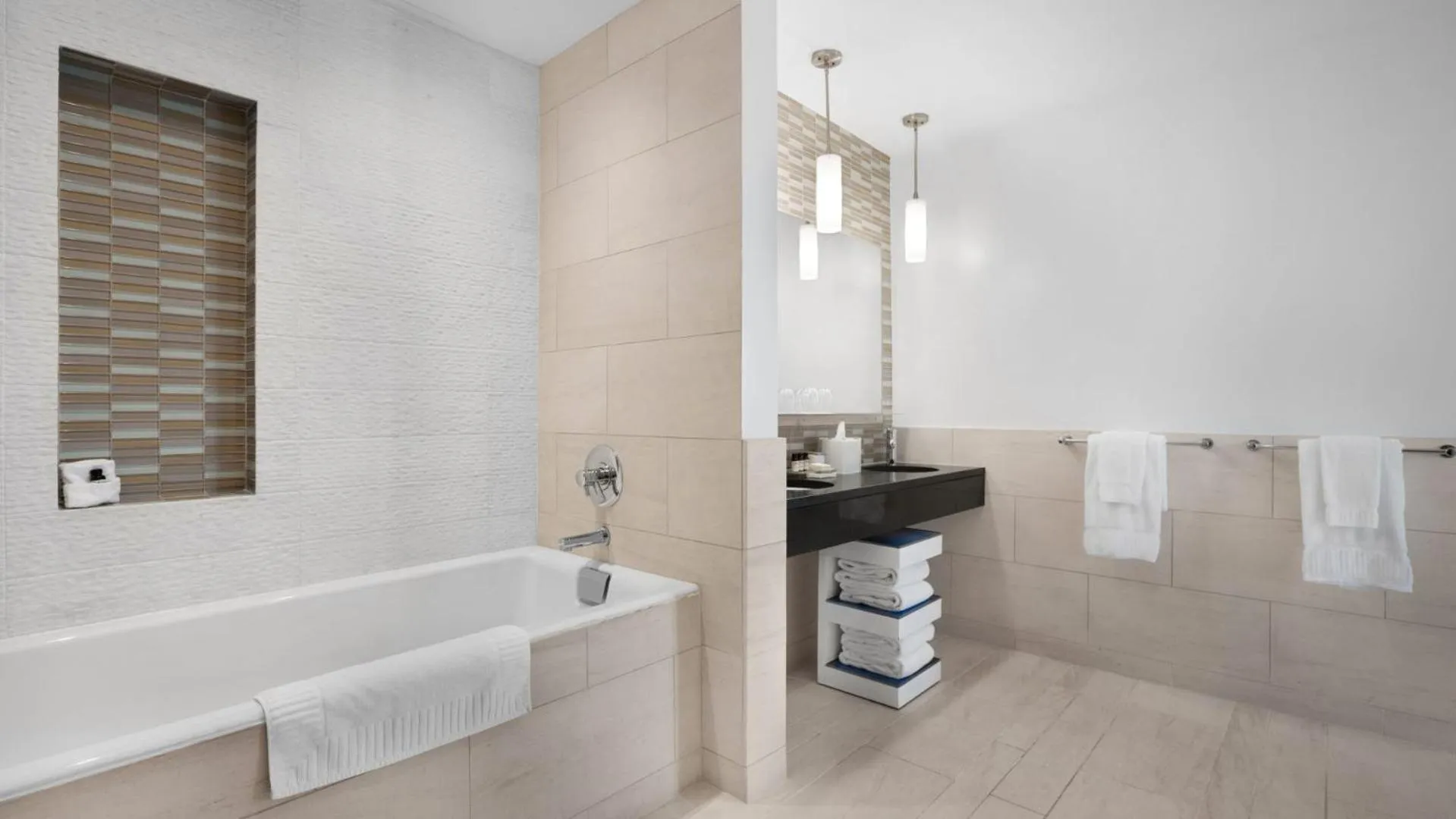 Bathroom in Ink 48 Hotel