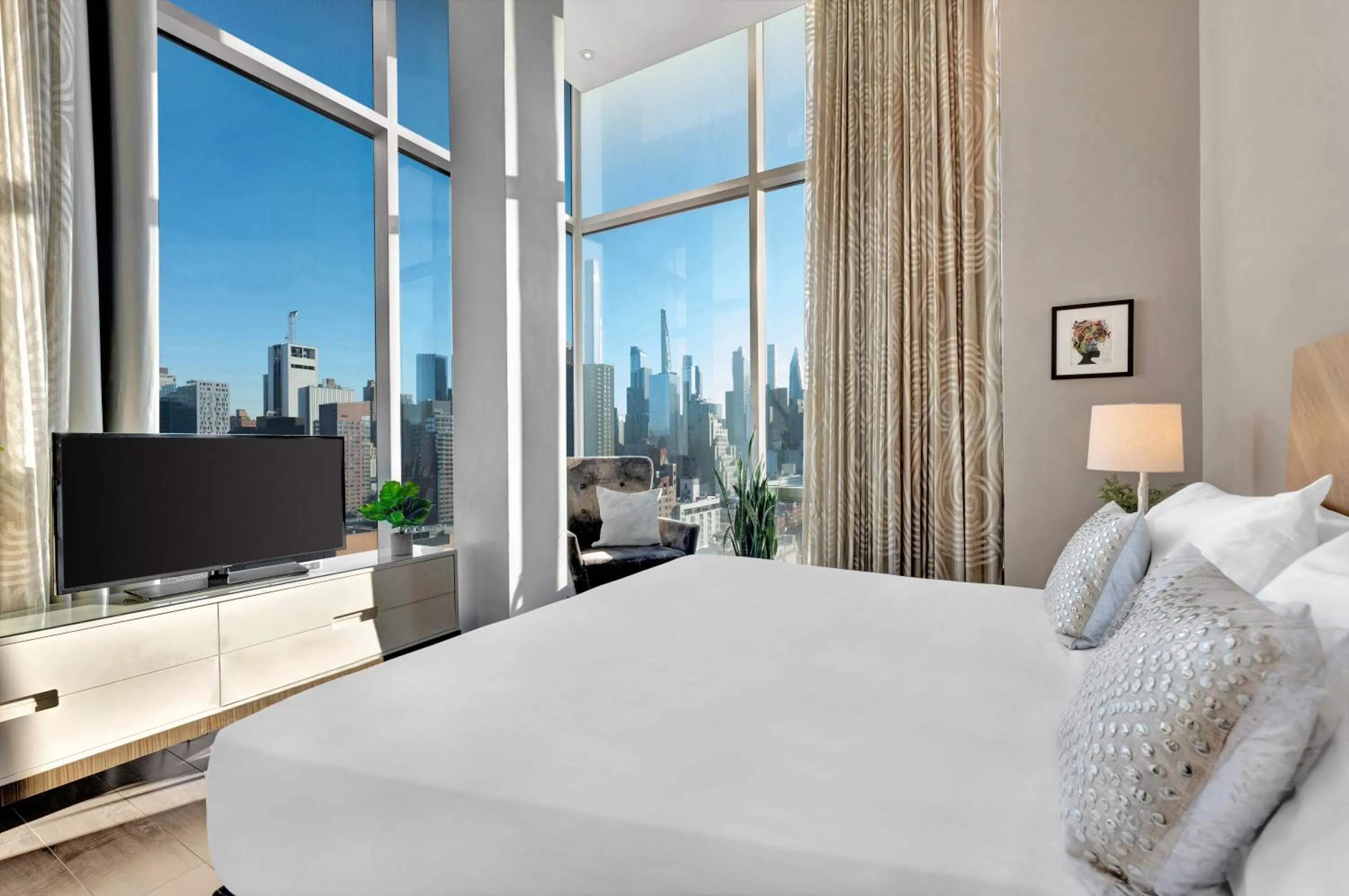 Bedroom, Bed in Ink 48 Hotel