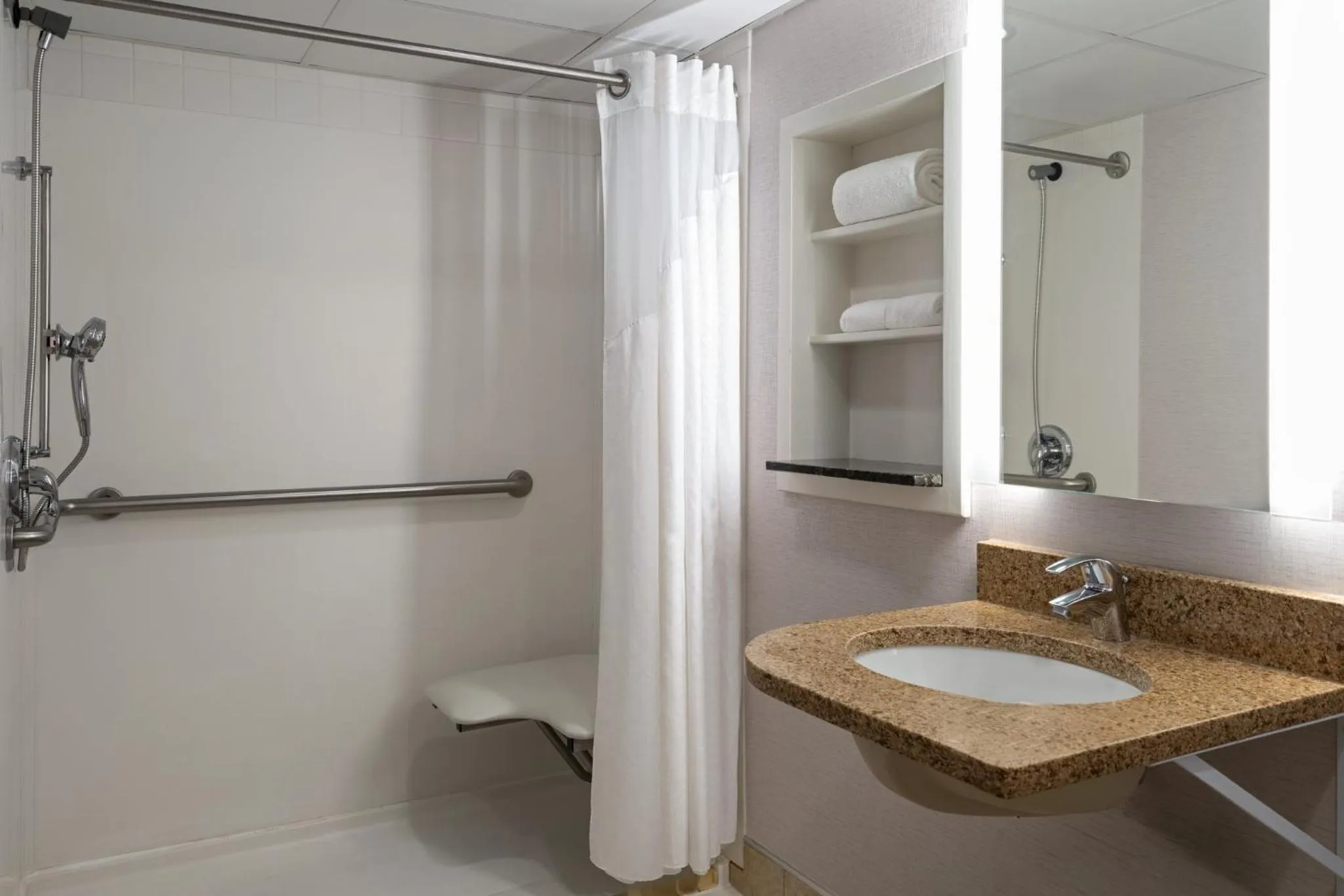 Bathroom in Holiday Inn Sioux Falls-City Center by IHG