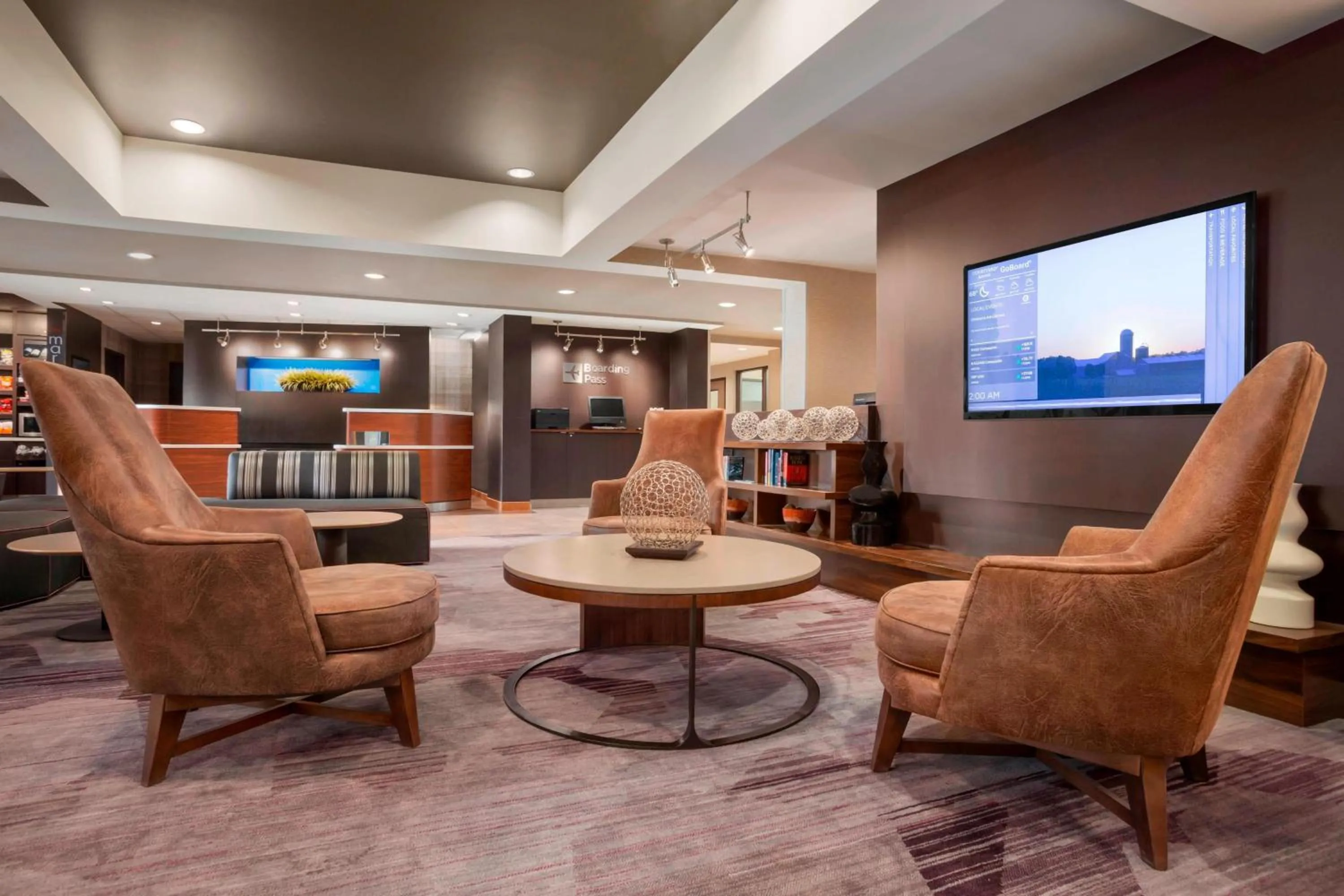 Lobby or reception in Courtyard by Marriott Springfield