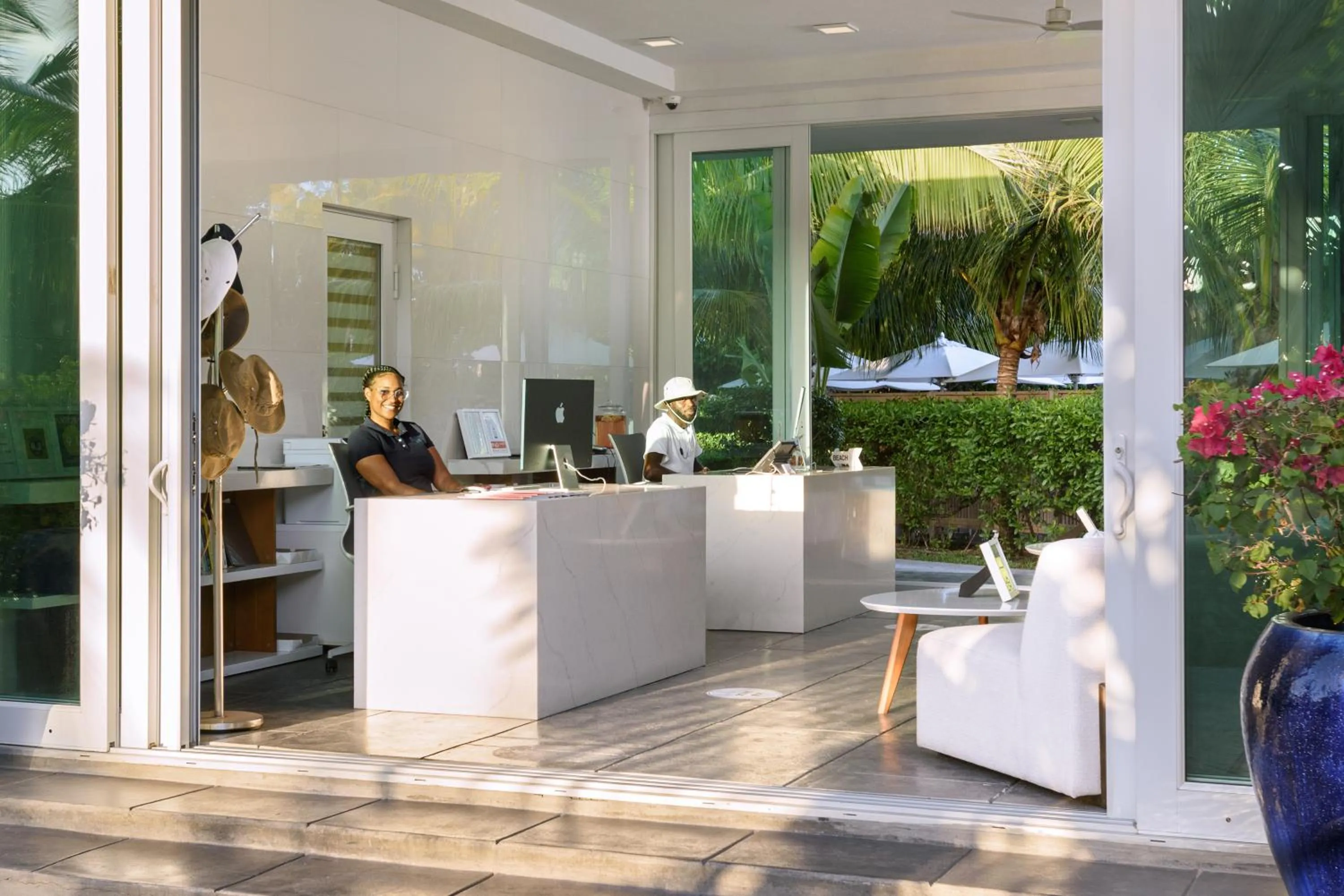 Lobby or reception in The Oasis at Grace Bay