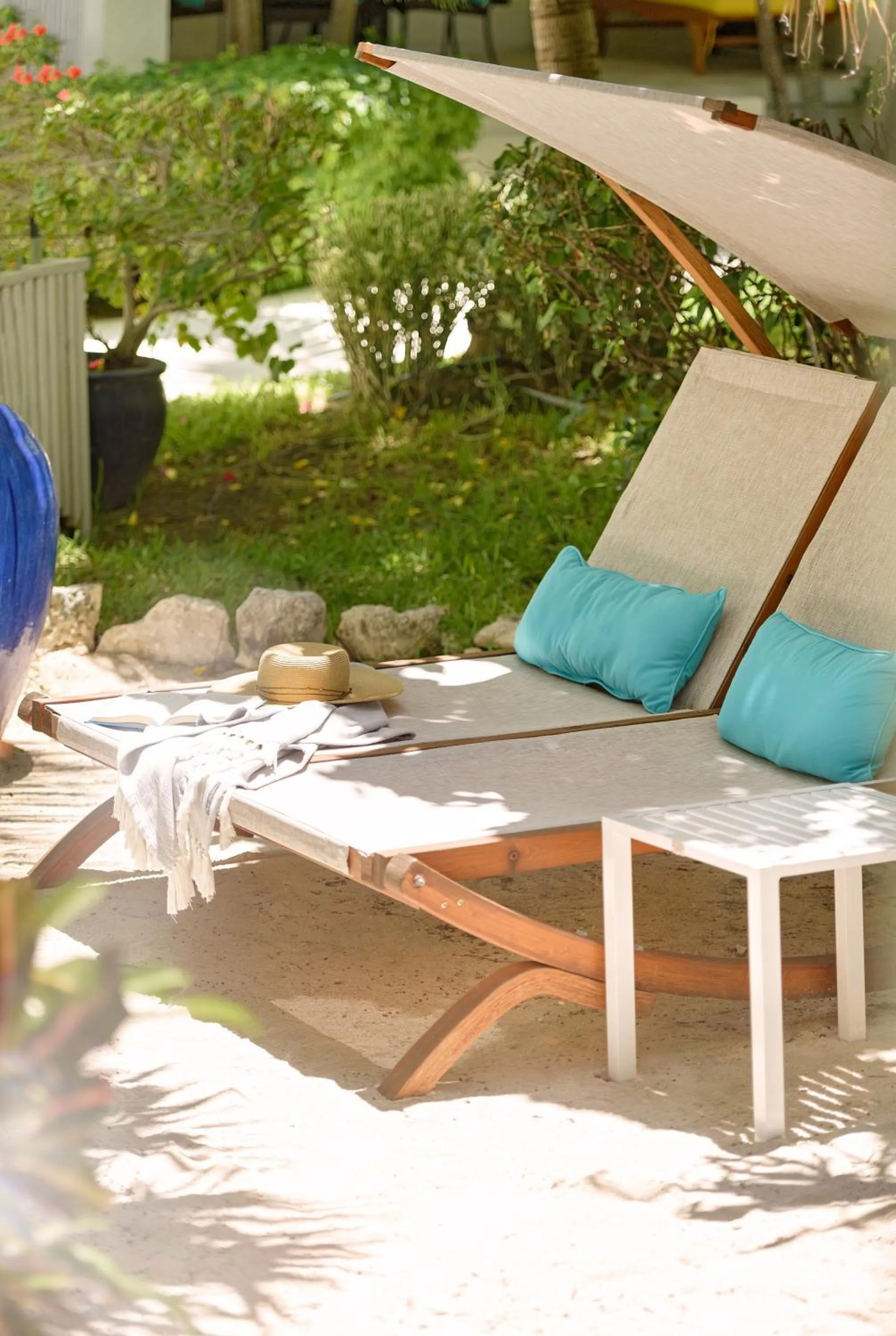 Garden in The Oasis at Grace Bay