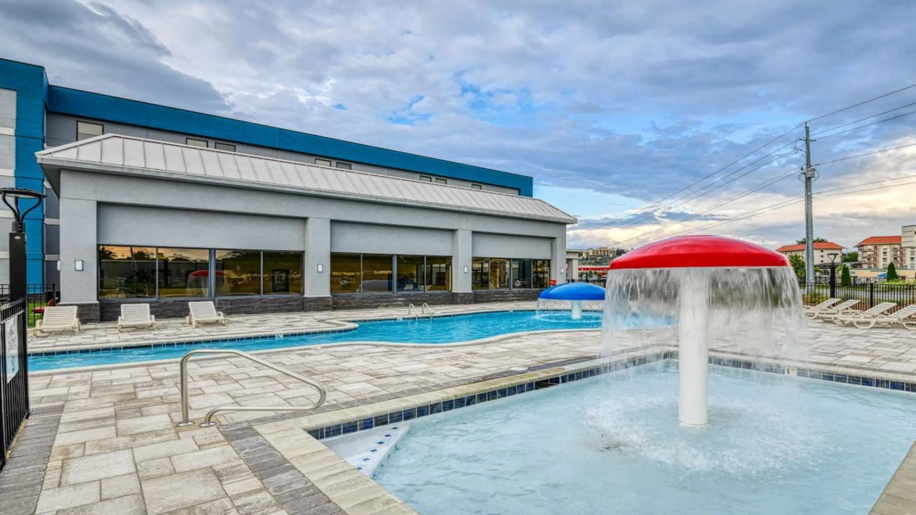 Swimming pool in Holiday Inn Express Hotel & Suites Pigeon Forge by IHG