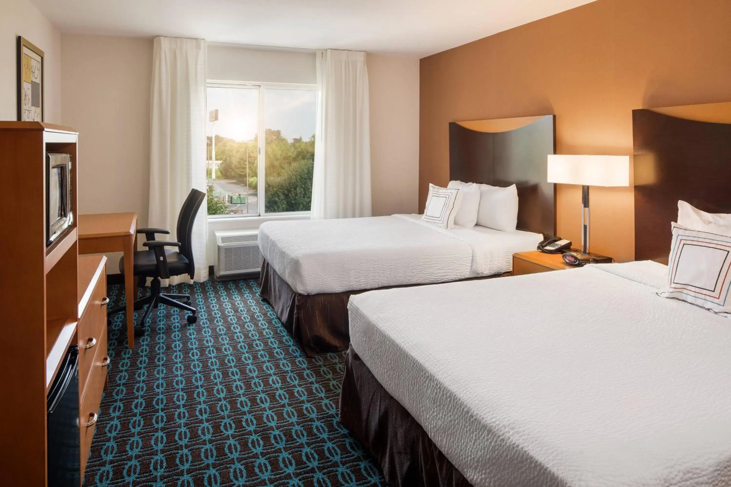 Queen Room with Two Queen Beds - Hearing Accessible in Fairfield Inn and Suites by Marriott Conway Queen Room with Two Queen Beds - Hearing Accessible in Fairfield Inn and Suites by Marriott Conway