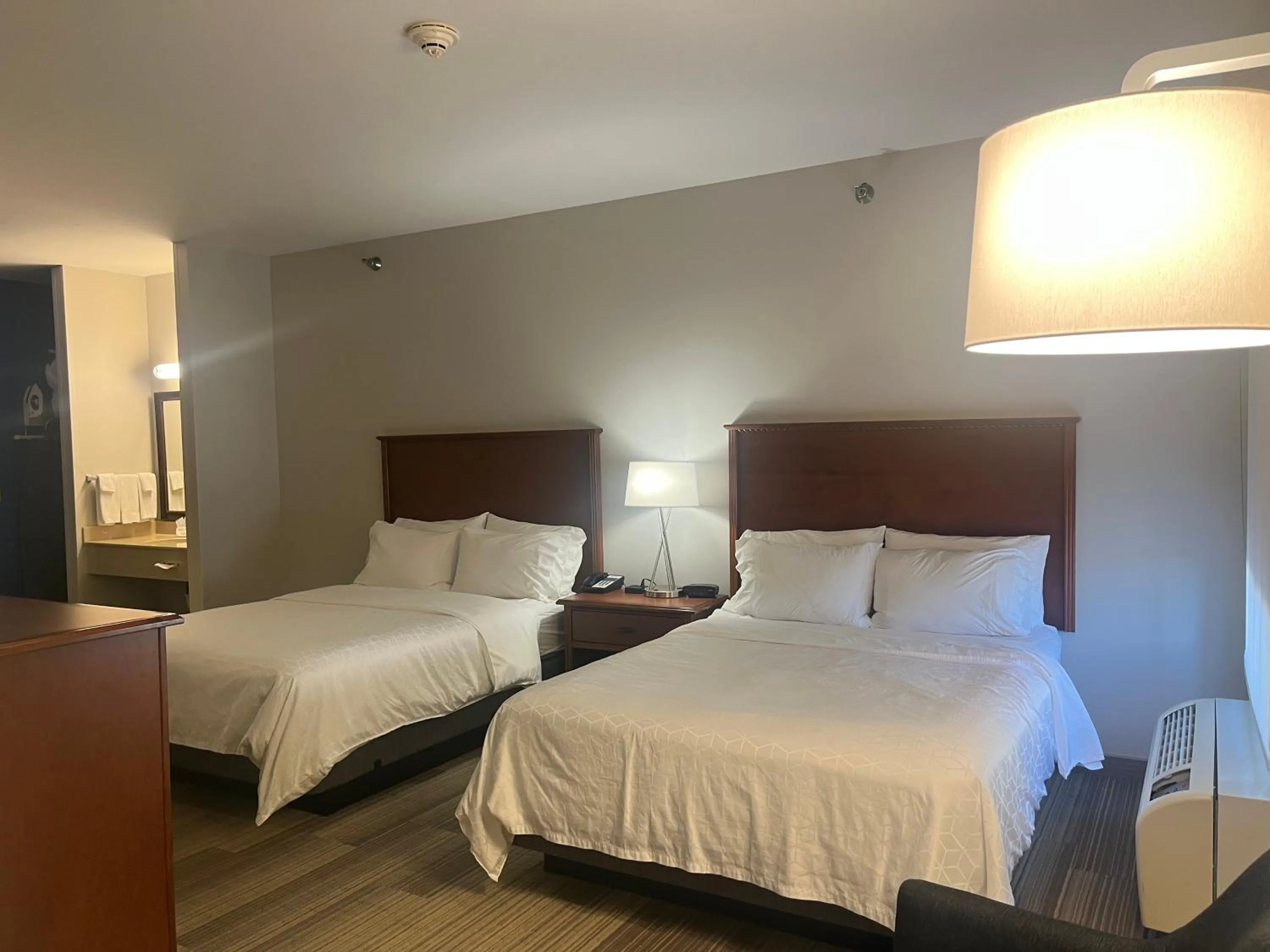 Bed in Holiday Inn Express Hotel & Suites Sioux Falls At Empire Mall by IHG