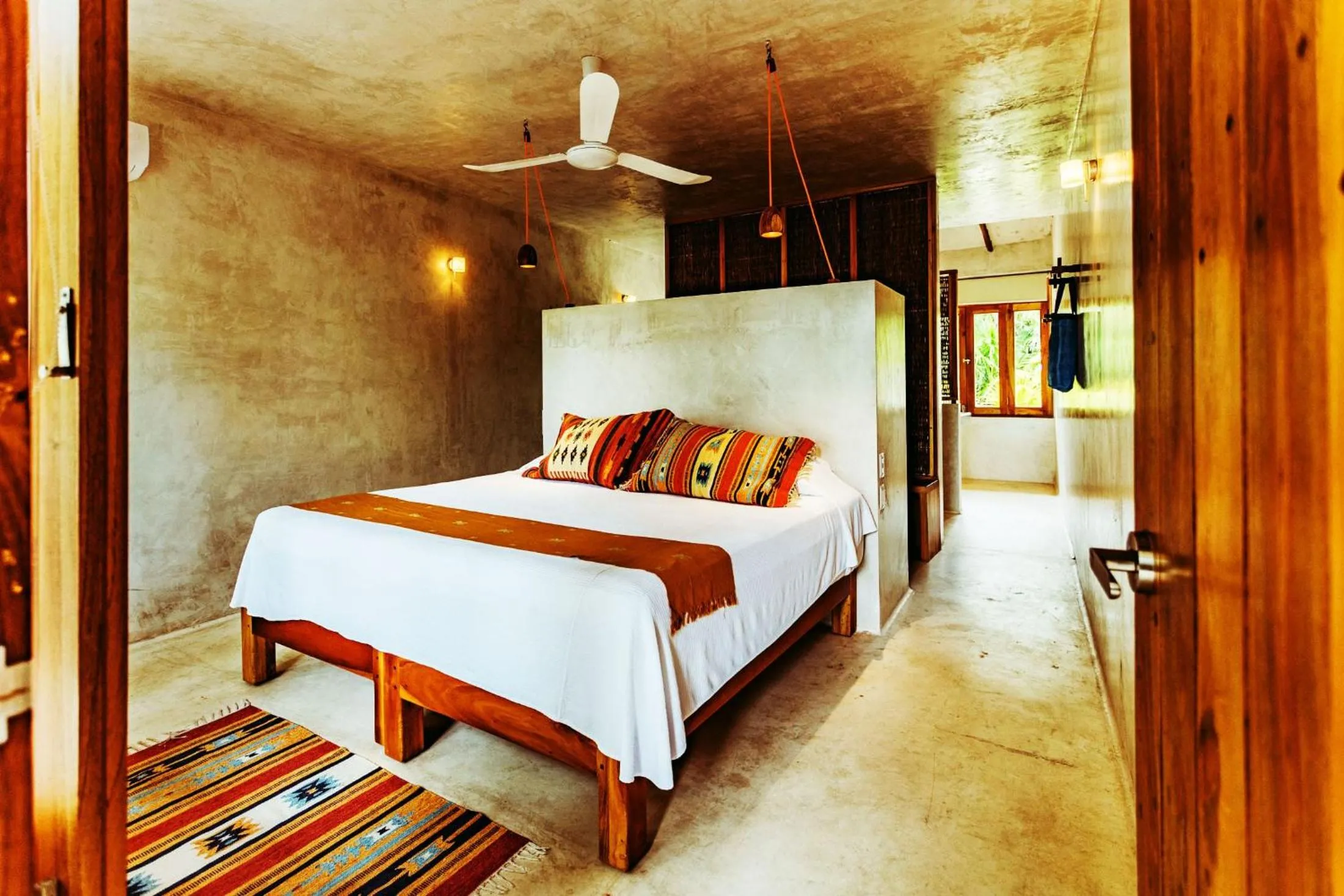 Bed in Hotel Pocna Tulum