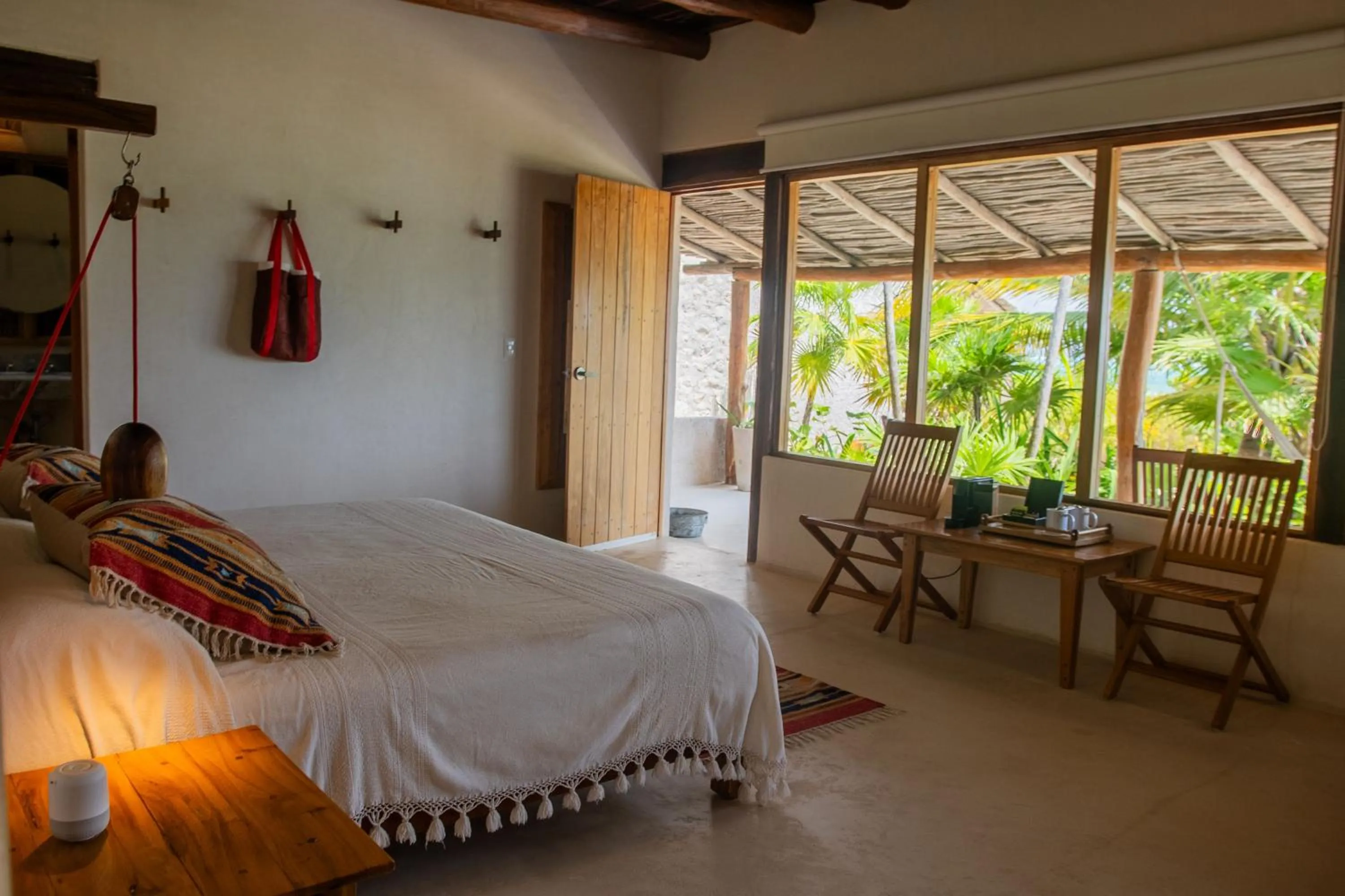 Bed in Hotel Pocna Tulum