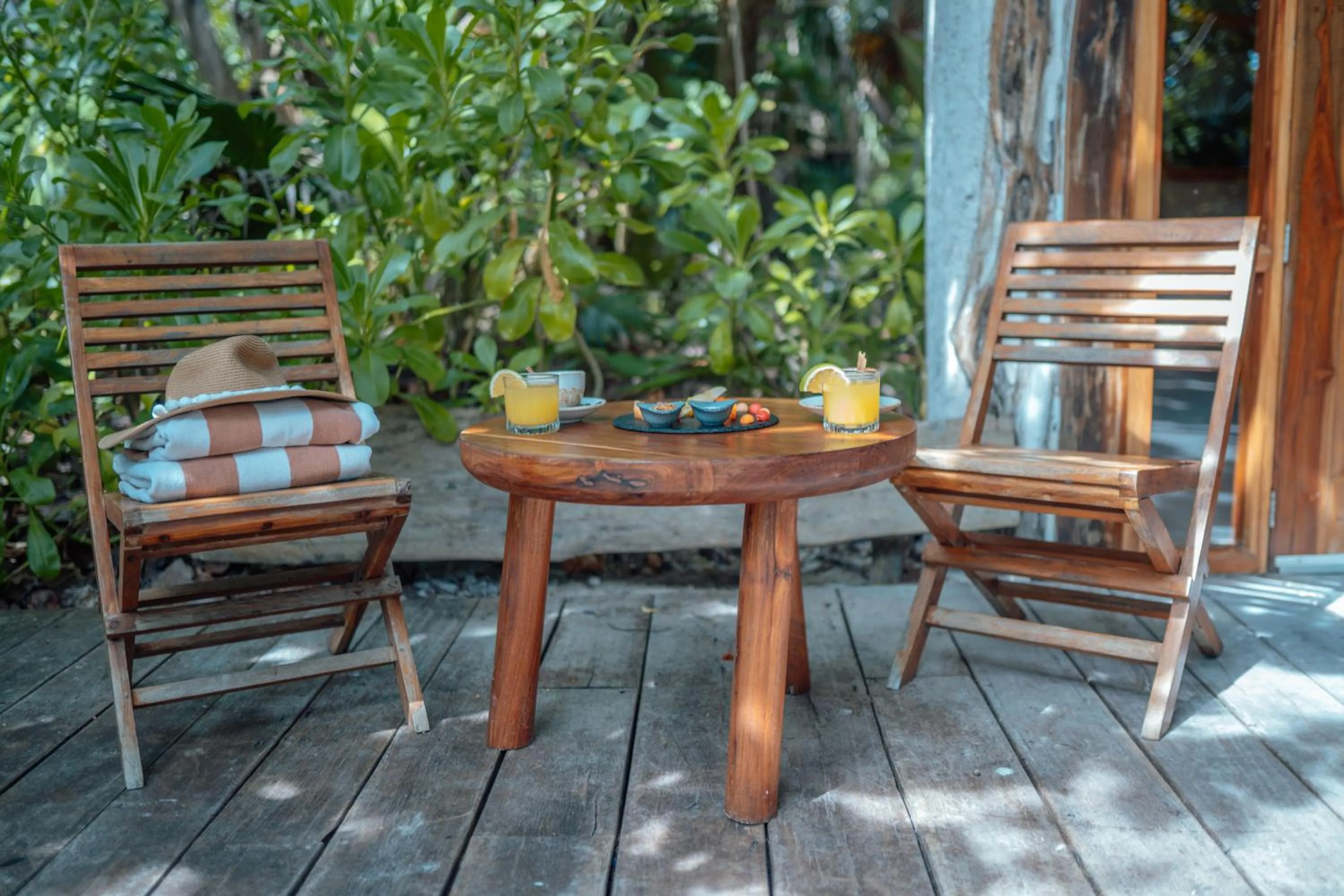 Patio in Hotel Pocna Tulum