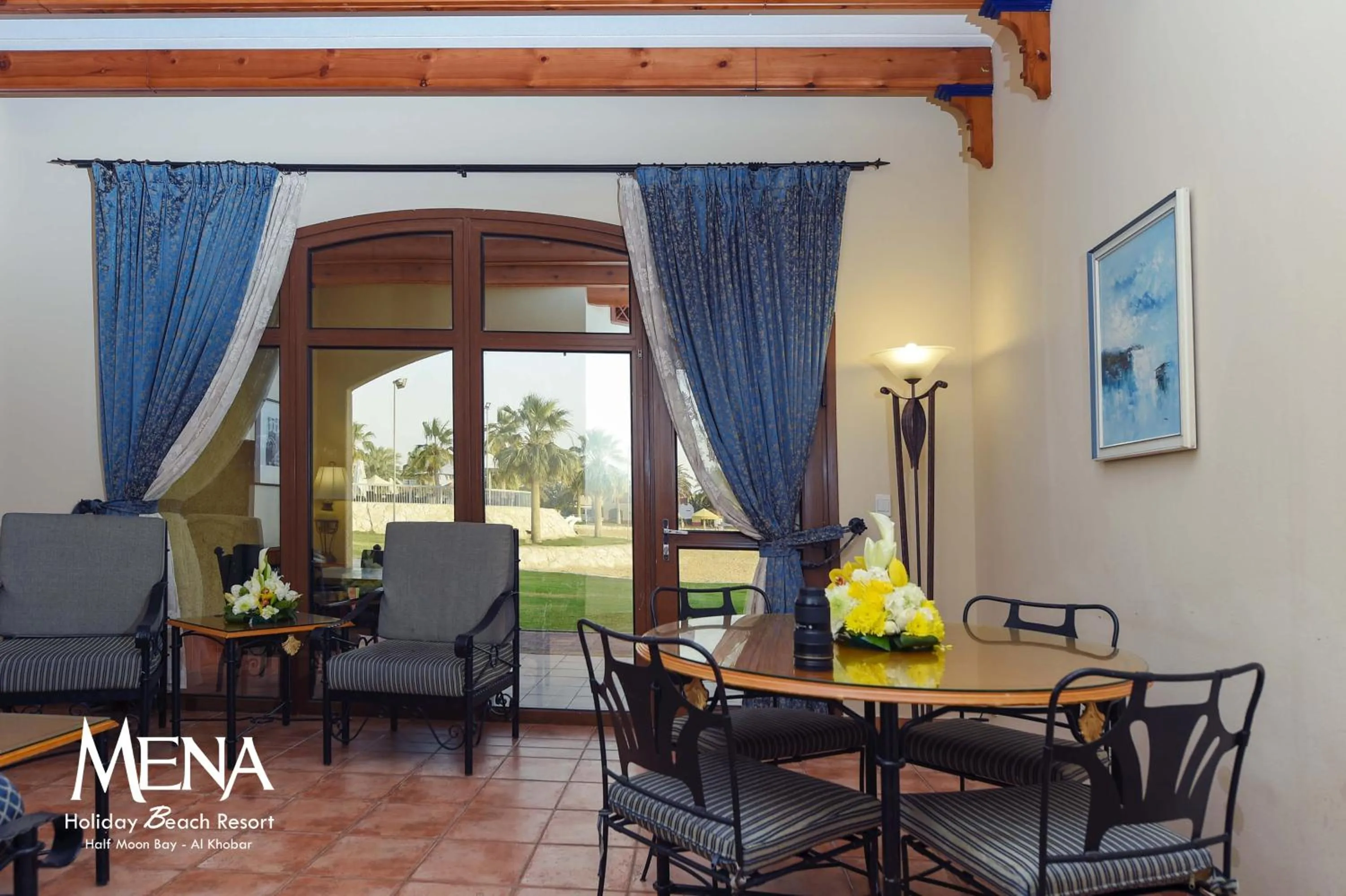 Living room in Mena Holiday Beach Resort Half Moon